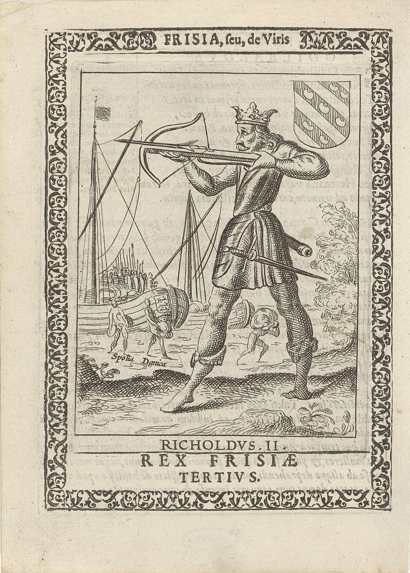 Richold II, derde koning der Friezen by Pieter Feddes van Harlingen
