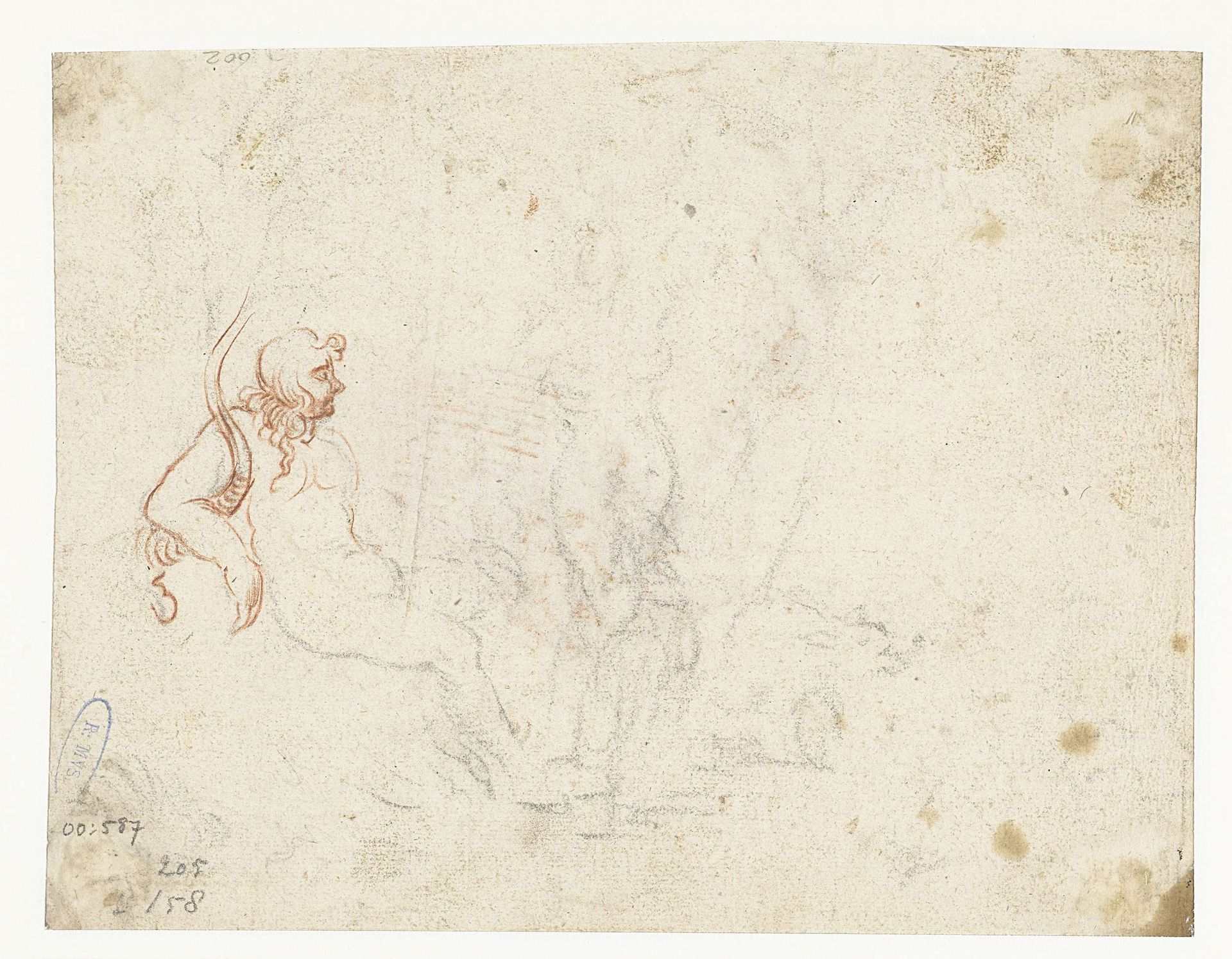 Adam en Eva by Moses ter Borch