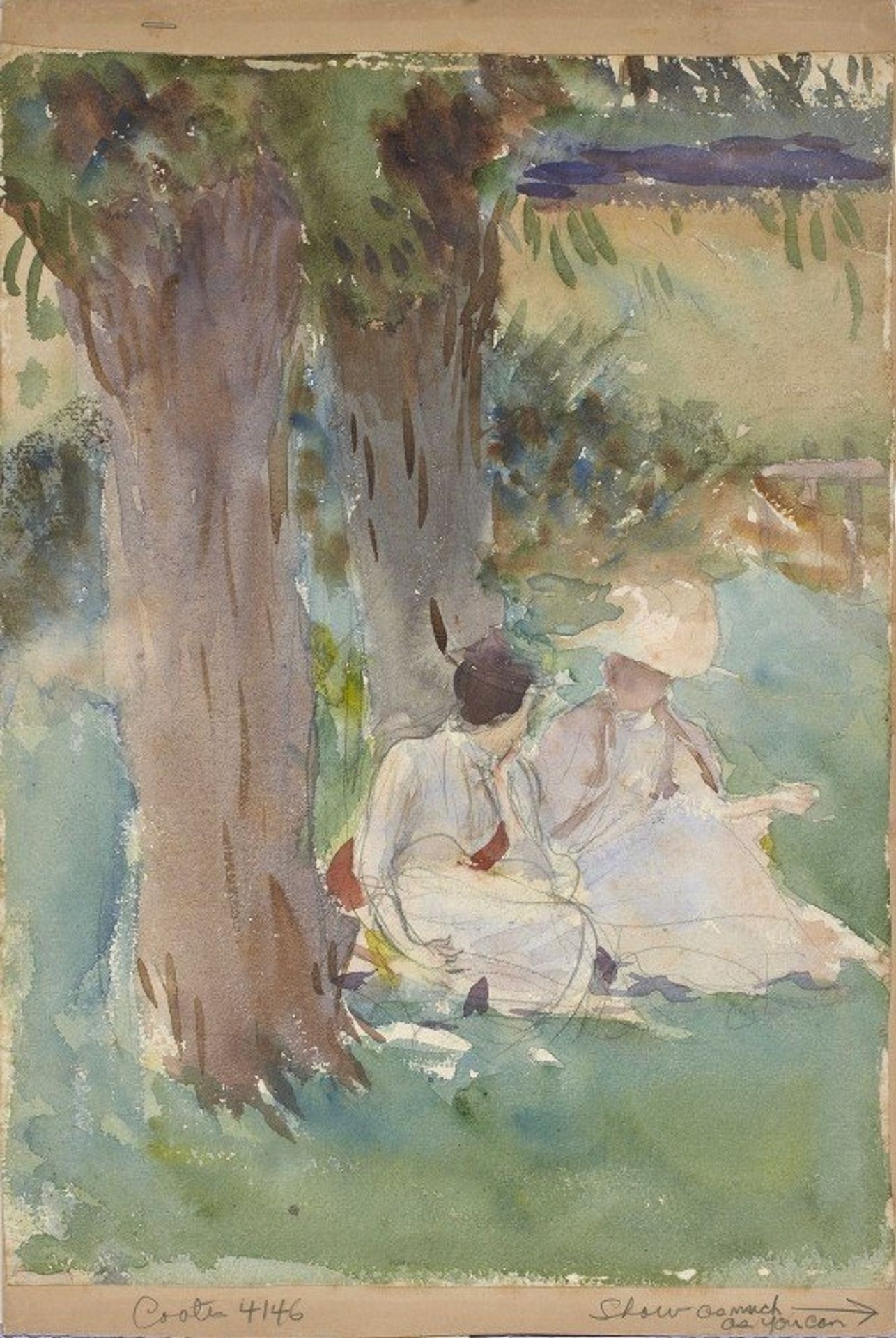 Under The Willows by John Singer Sargent