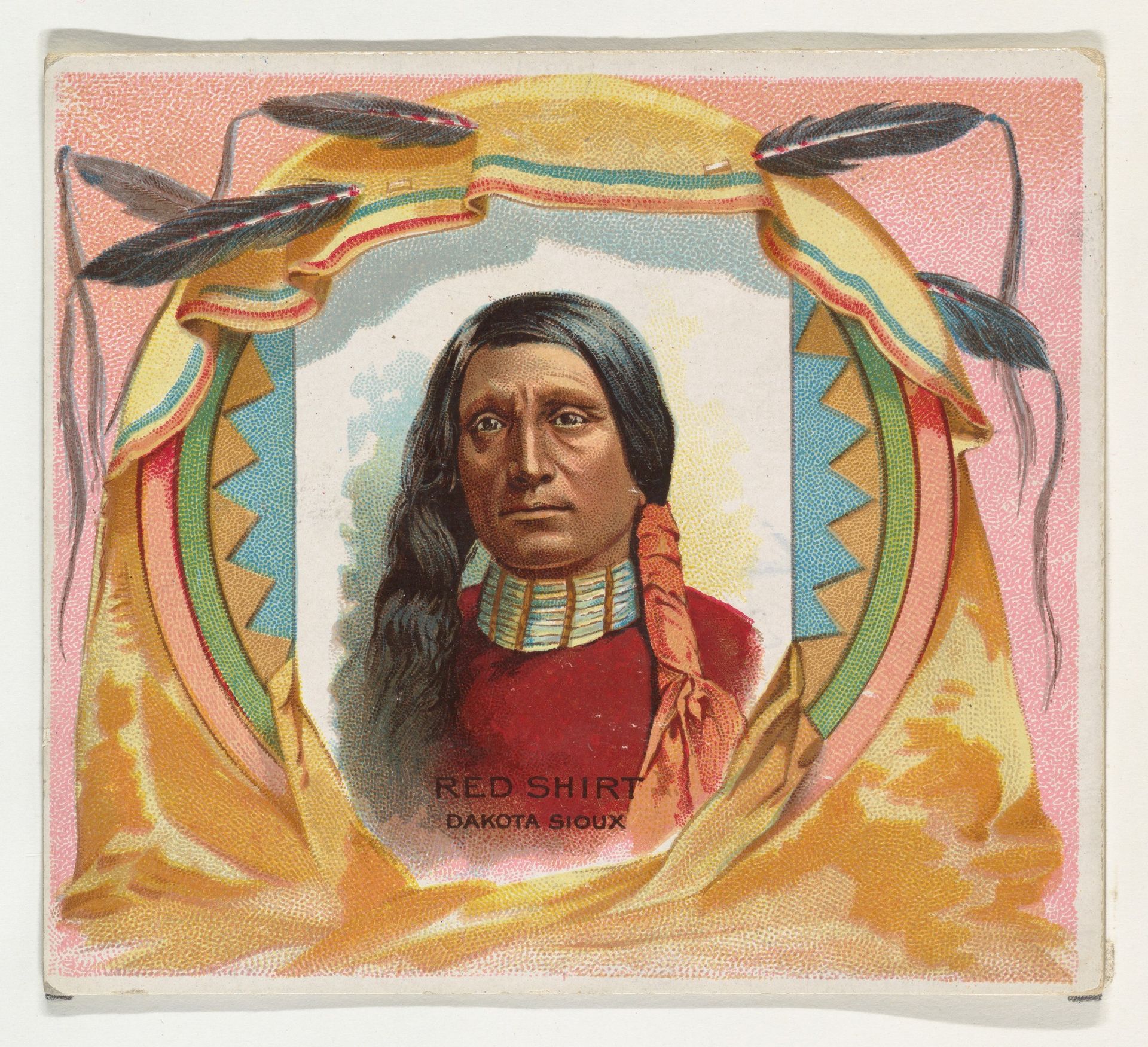 Red Shirt, Dakota Sioux, from the American Indian Chiefs series (N36) for Allen & Ginter Cigarettes by Allen & Ginter