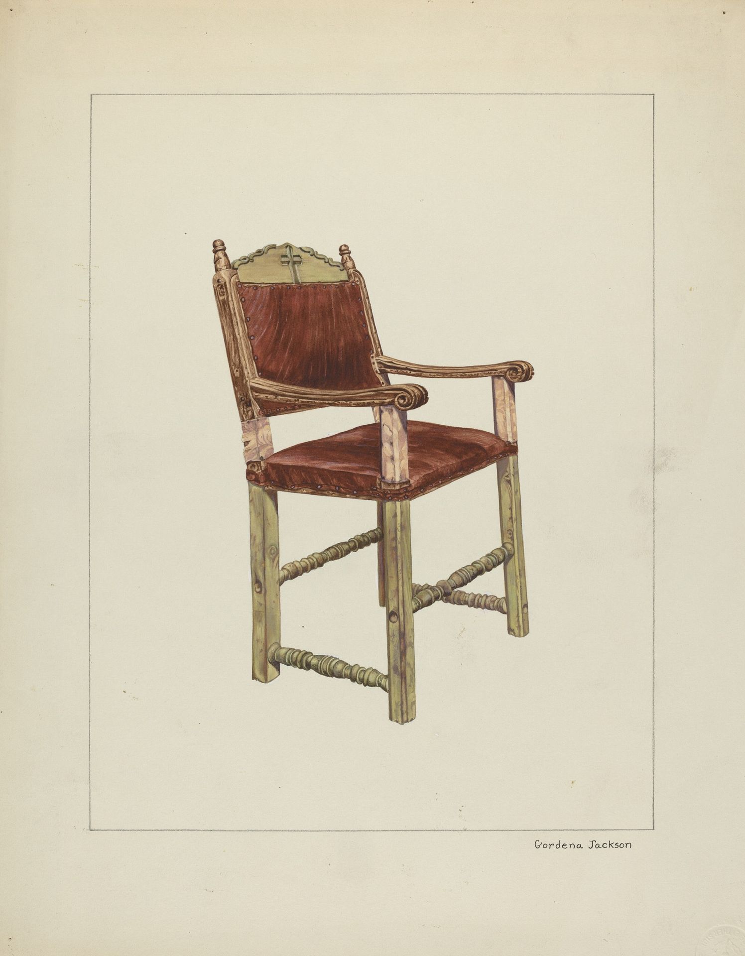 Sacramental Chair by Gordena Jackson