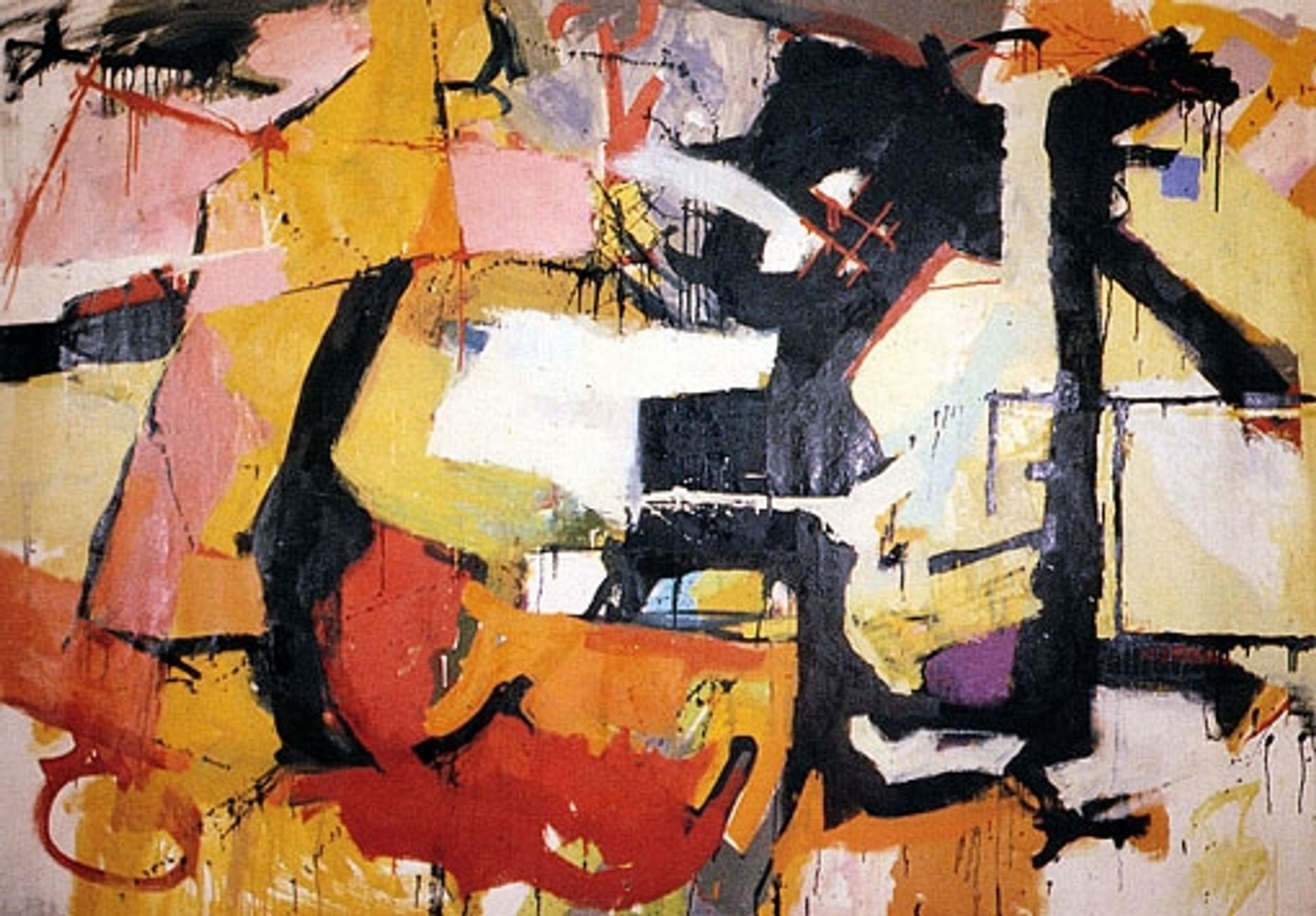 Abstract Force - Homage to Franz Kline by Audrey Flack
