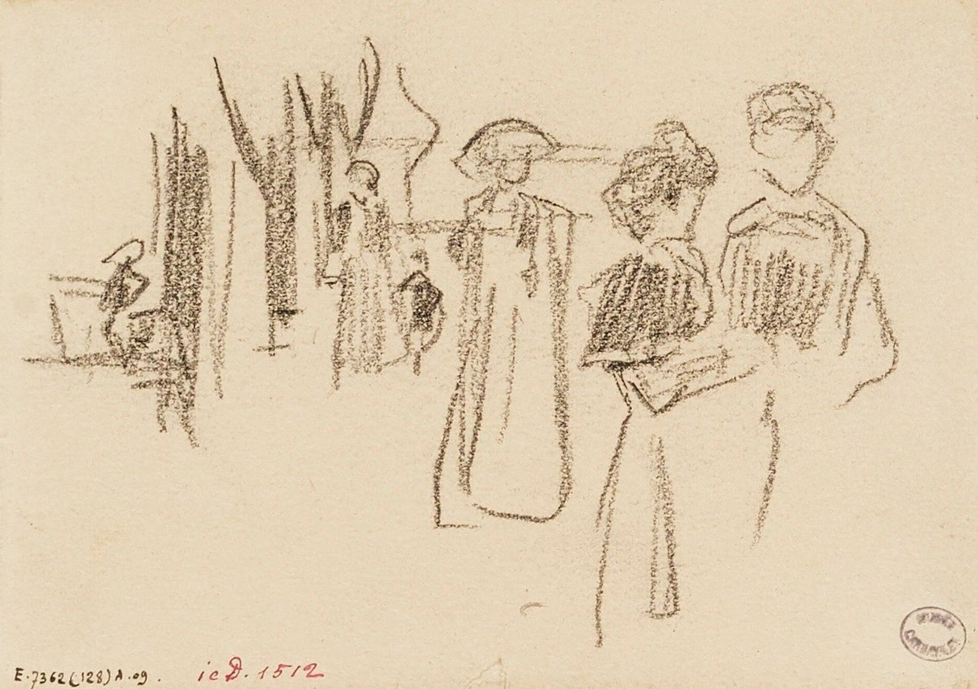 Femmes et enfant by Frédéric Houbron
