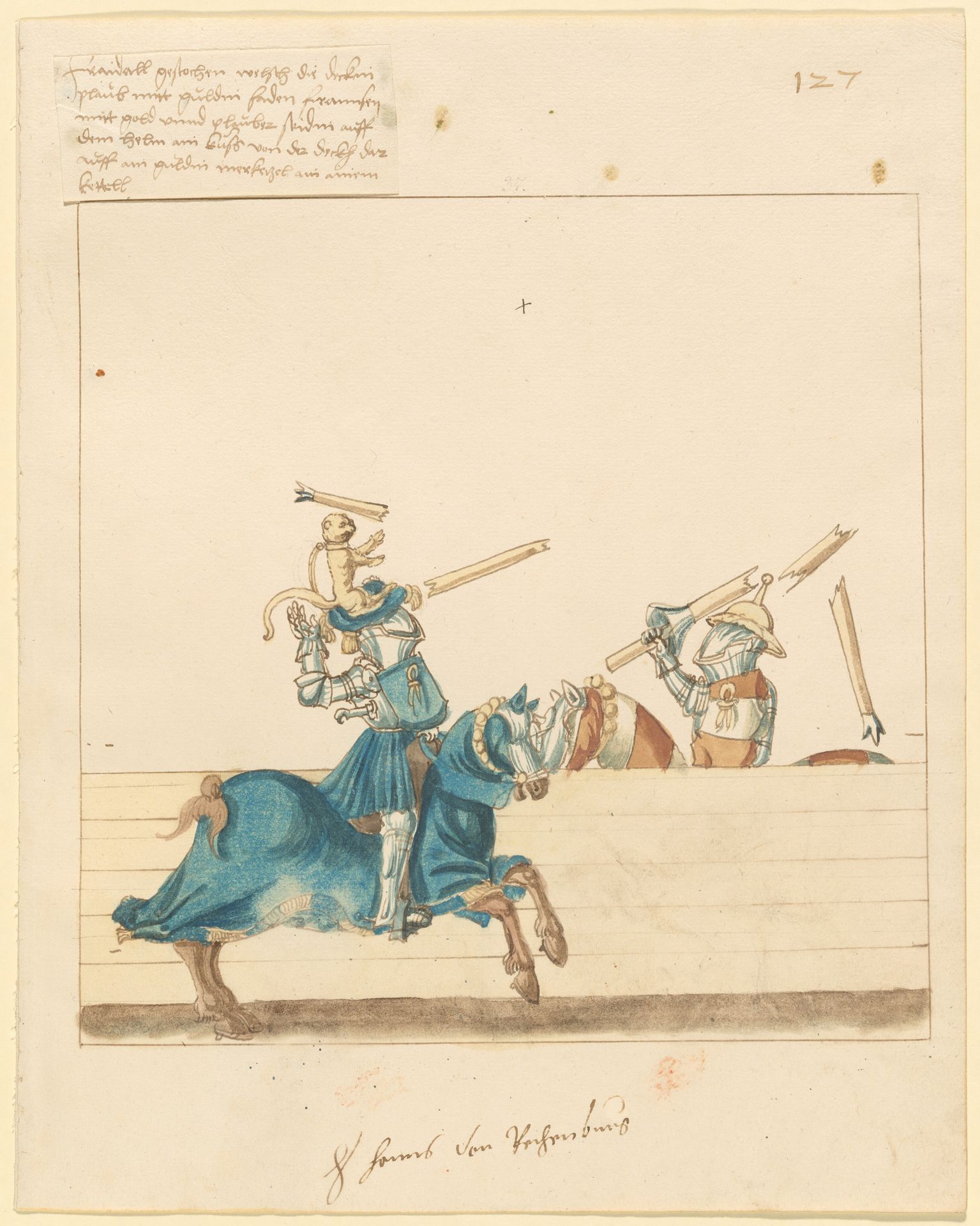 Italian Joust of Peace by Anonymous