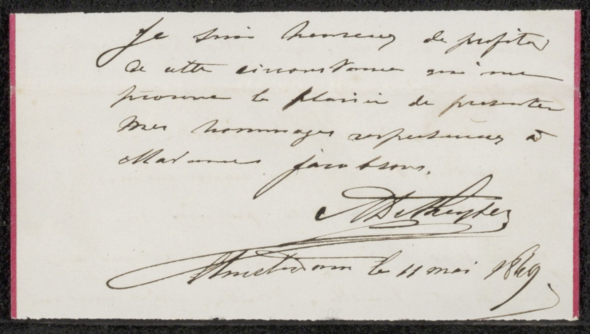 Brief aan anoniem by Nicaise De Keyser
