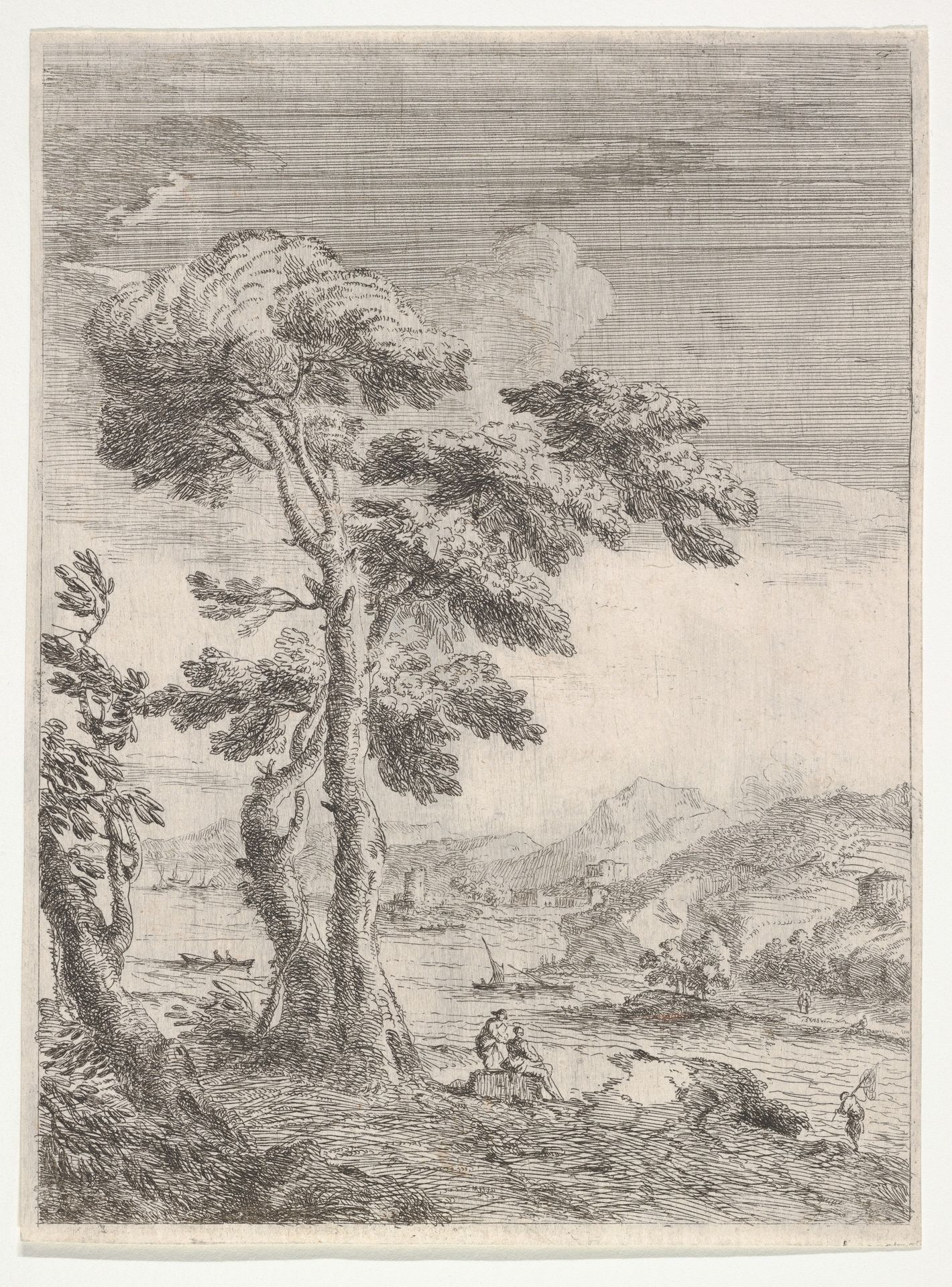 Pastoral Scene by Paolo Anesi