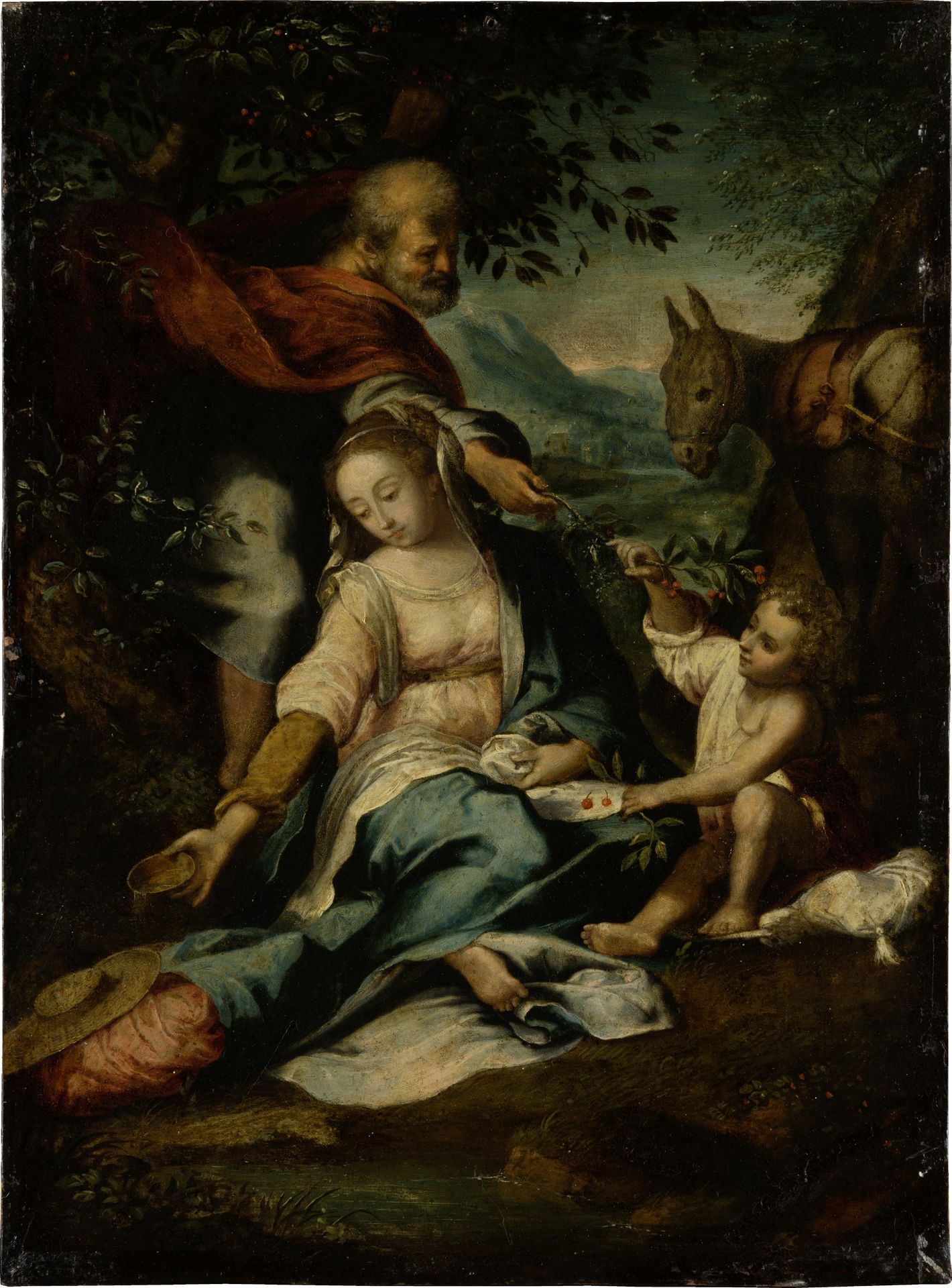 Rest on the Flight into Egypt by Federico Barocci