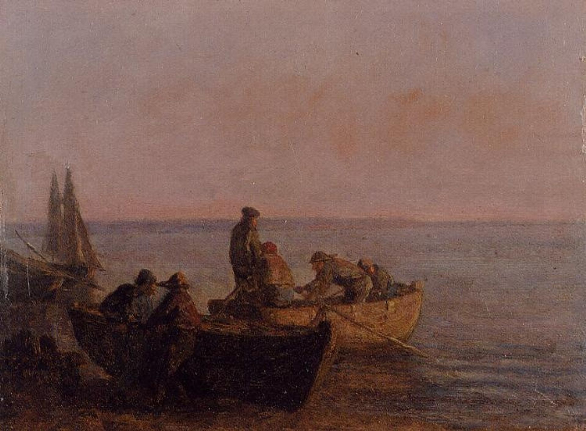 Near Honfleur by Eugène Boudin