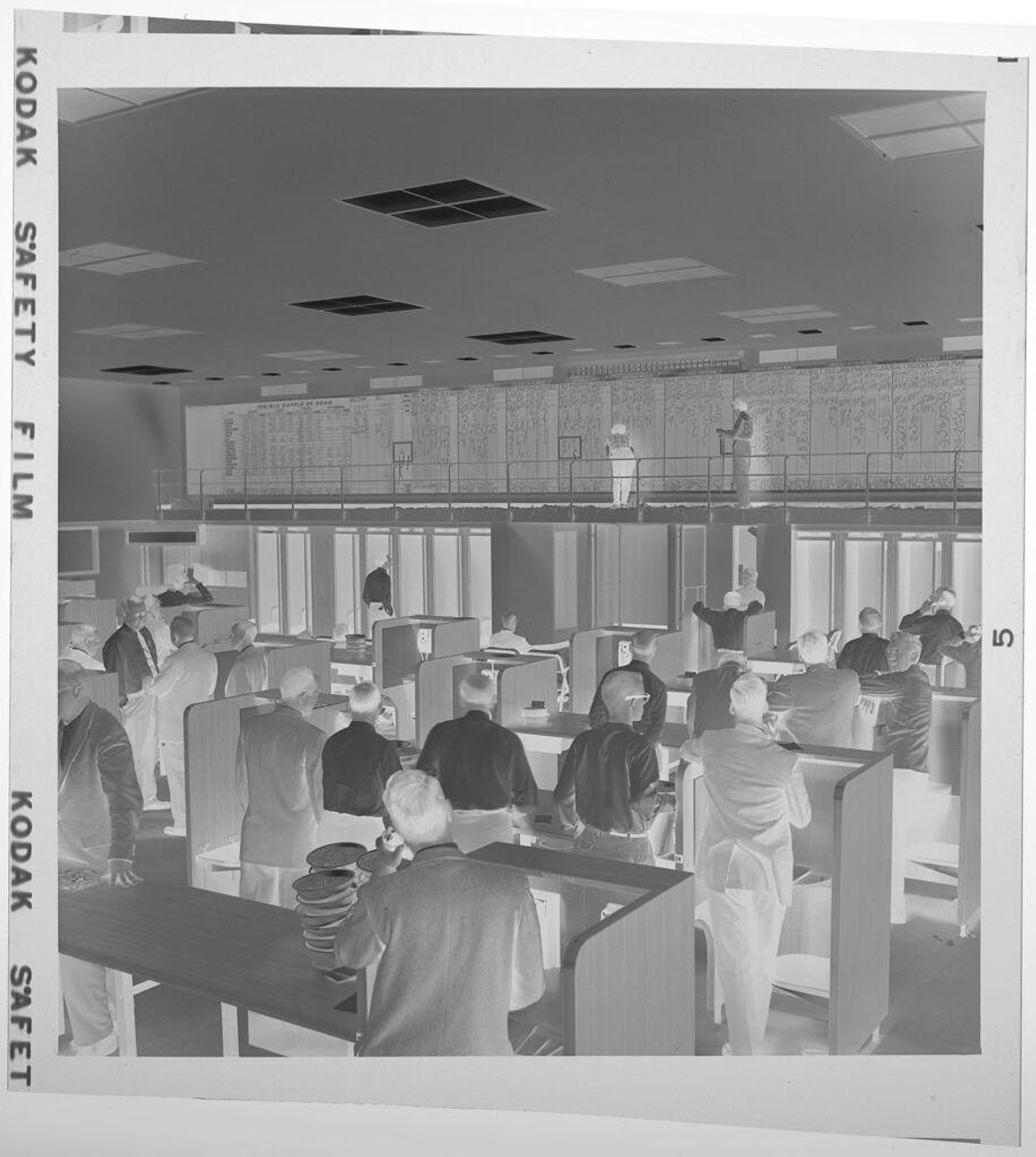 Untitled (businesspeople in Mercantile Exchange auditorium) by Jack Gould
