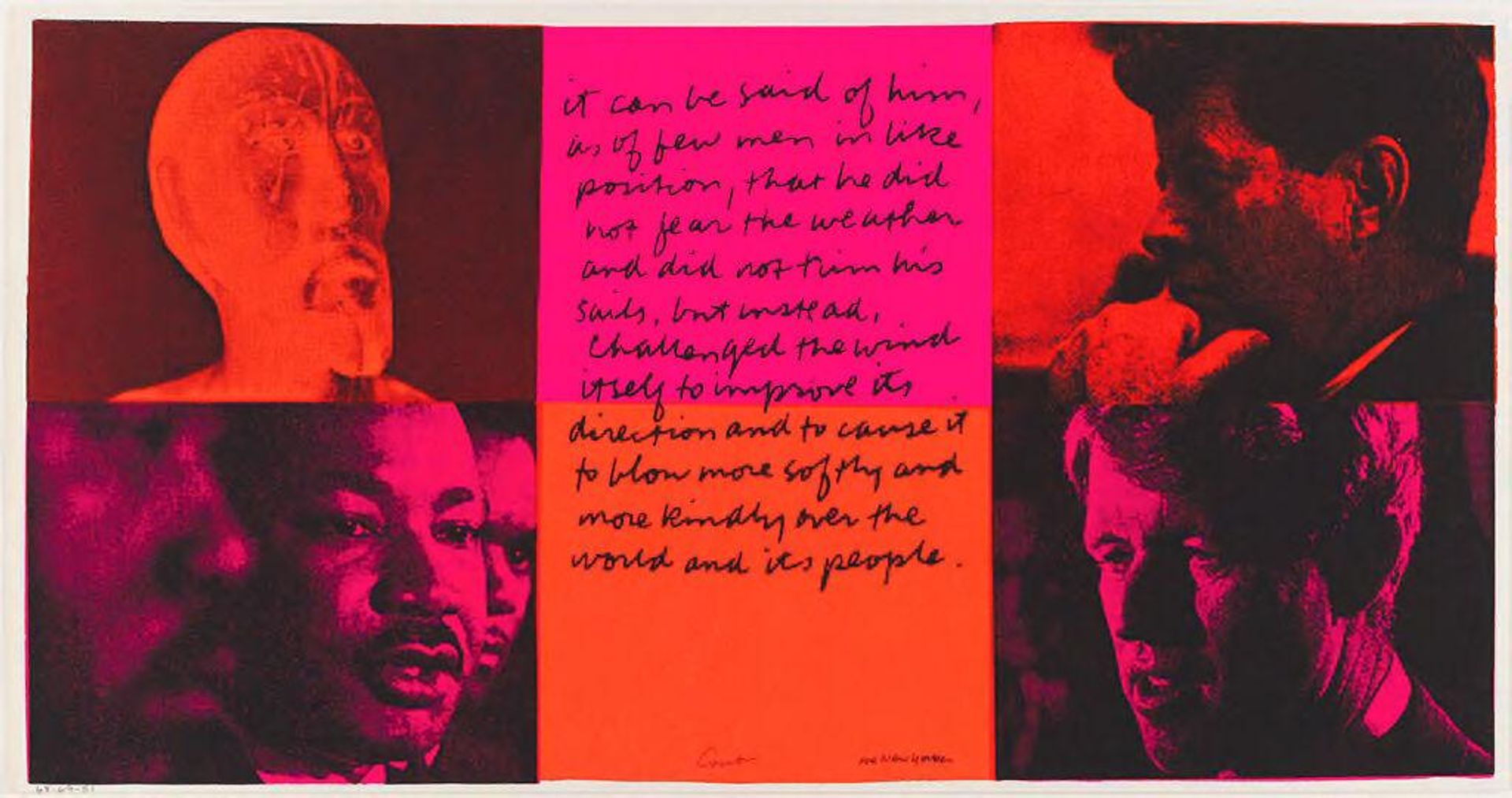 it can be said of them by Corita Kent