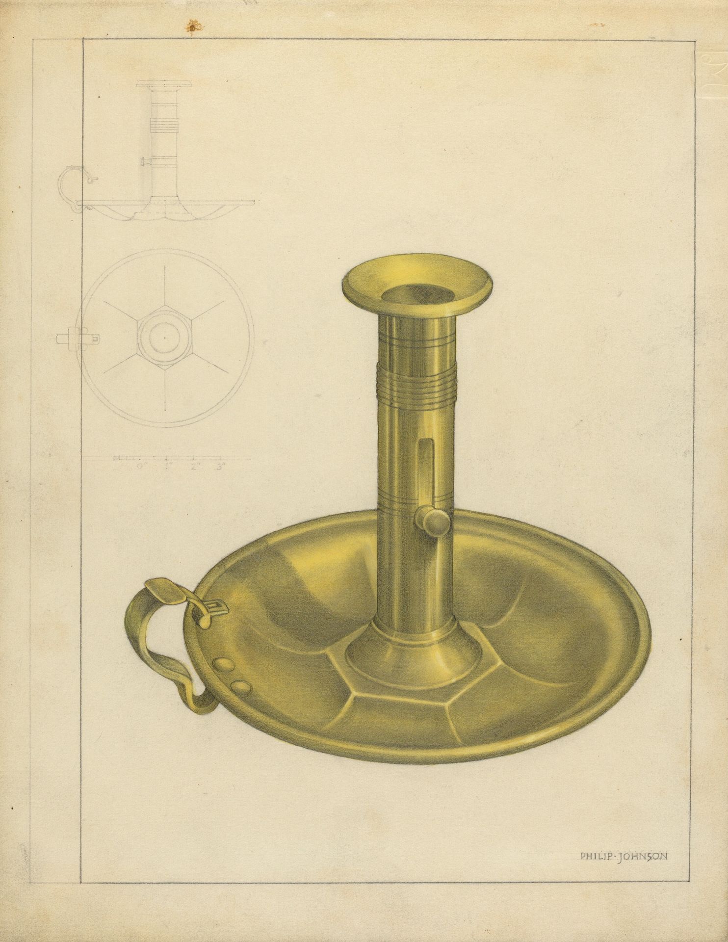 Candlestick by Philip Johnson