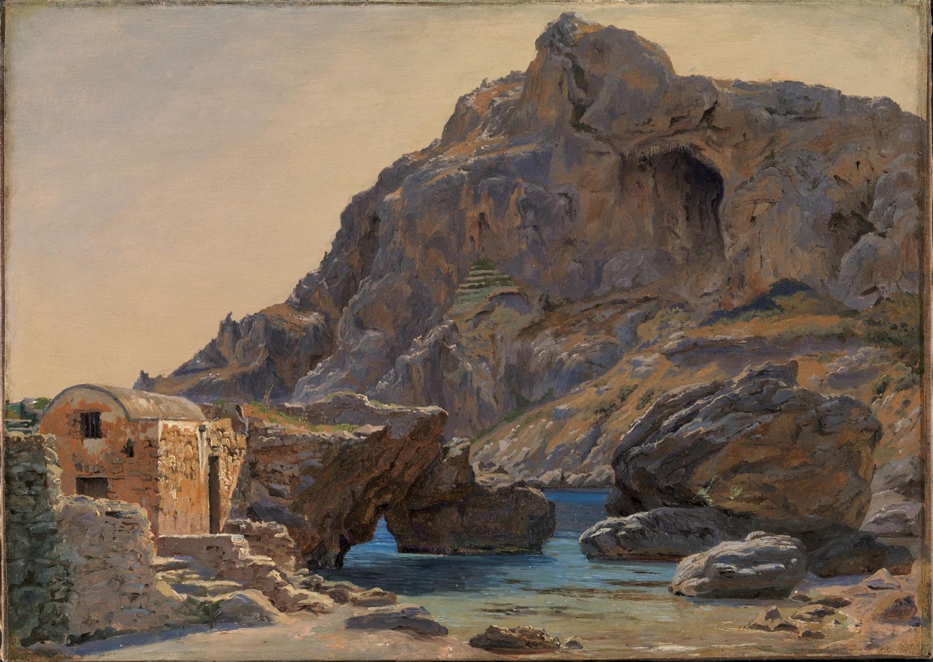 View of Marina Piccola, Capri: Afternoon Light - Thorald Læssøe ...