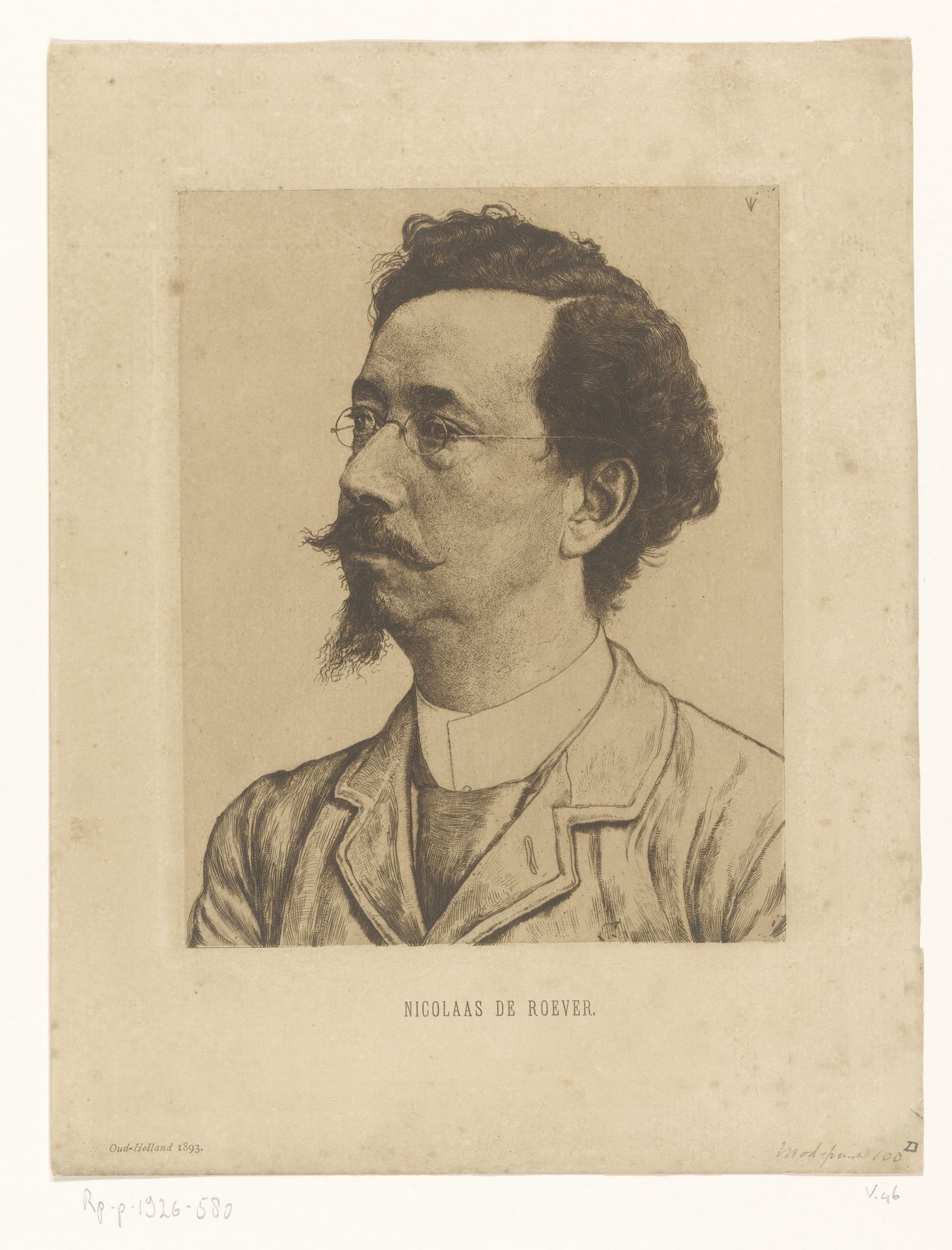 Nicolaas de Roever by Jan Veth