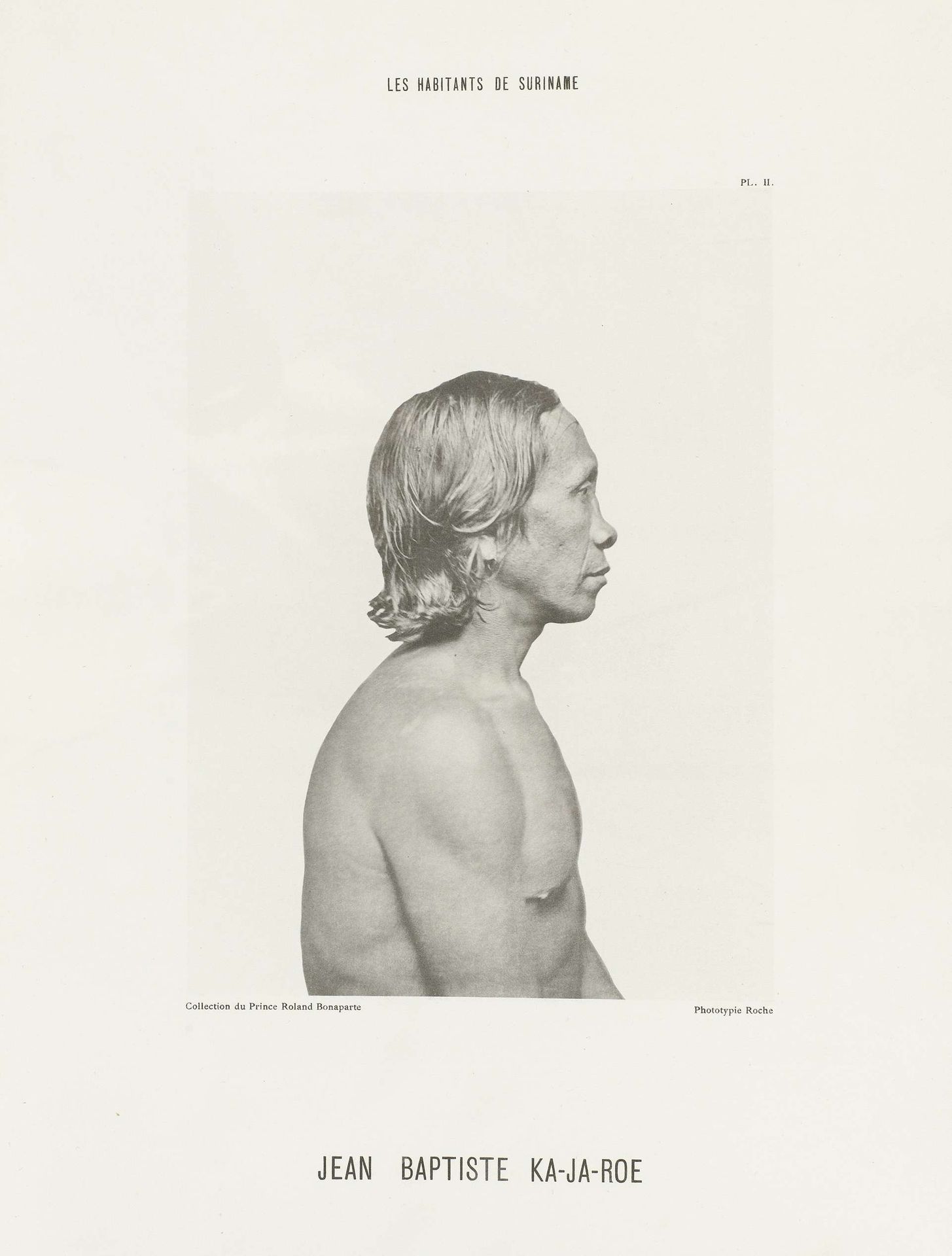 Portret van Jean Baptiste Ka-Ja-Roe by Friedrich Carel Hisgen