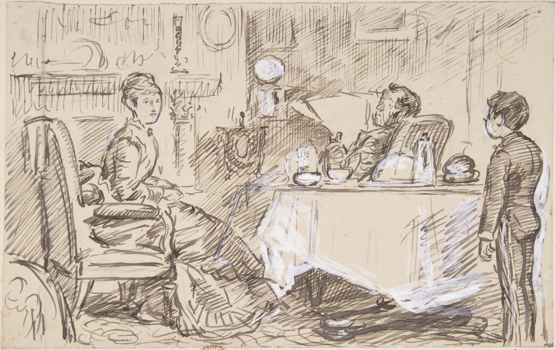 "So Considerate" by Charles Samuel Keene