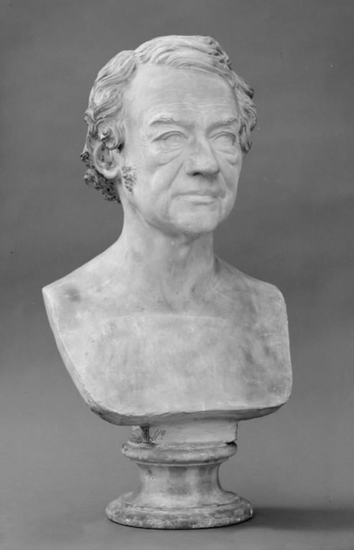 Departementschef C.F. Holm by H.W. Bissen