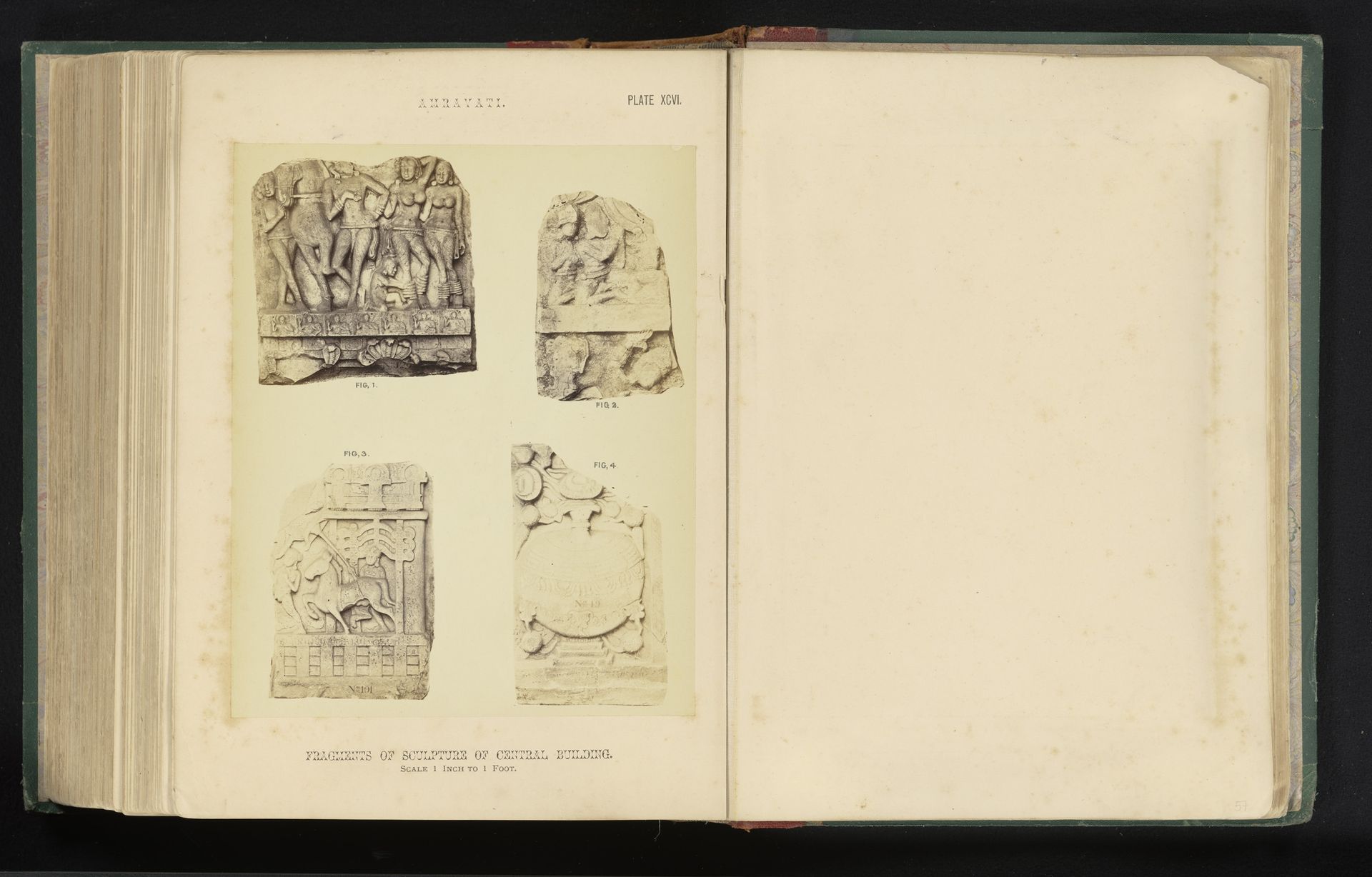Fragmenten van sculpturen by William H. Griggs