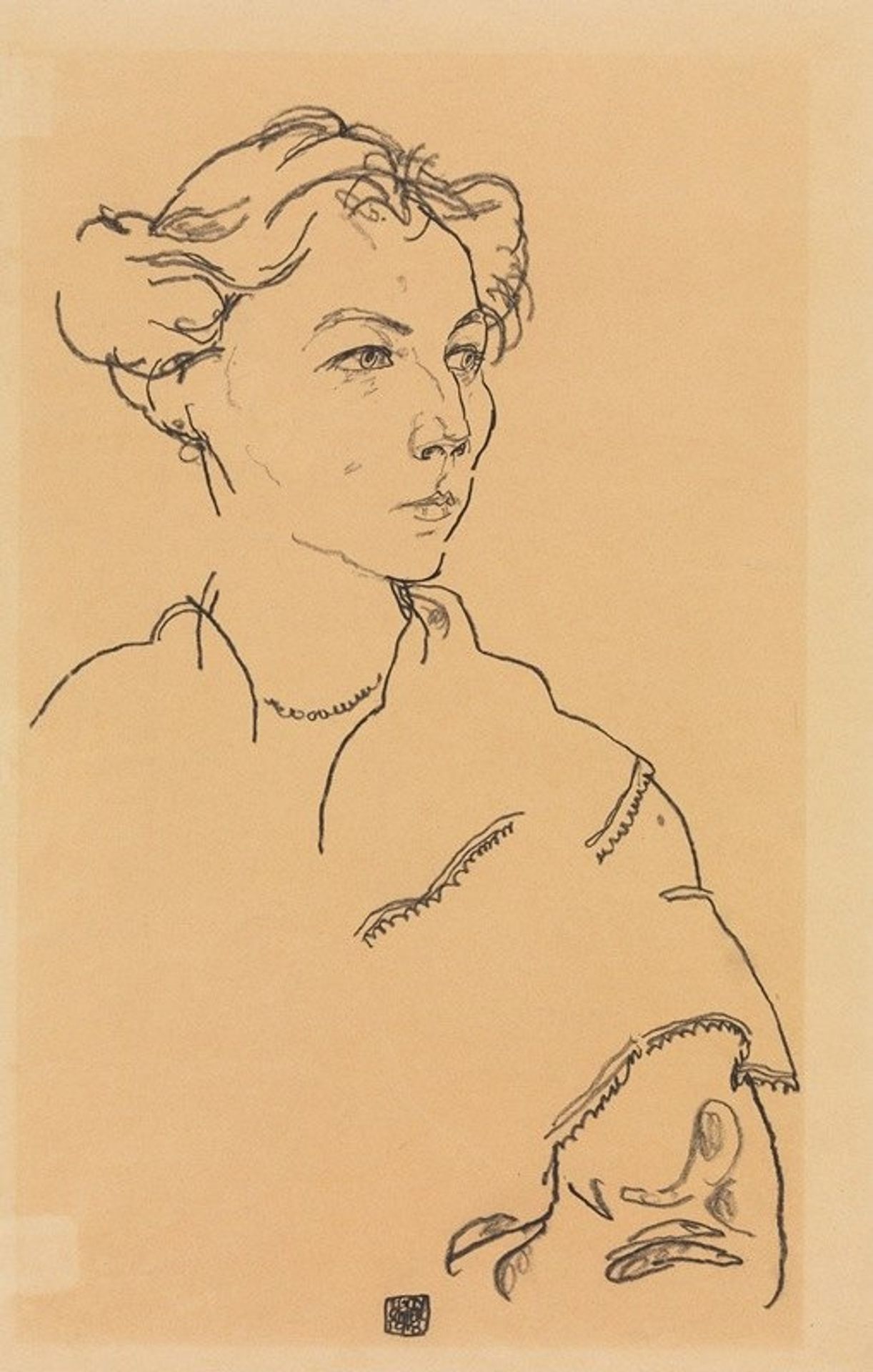 Lilly Steiner by Egon Schiele