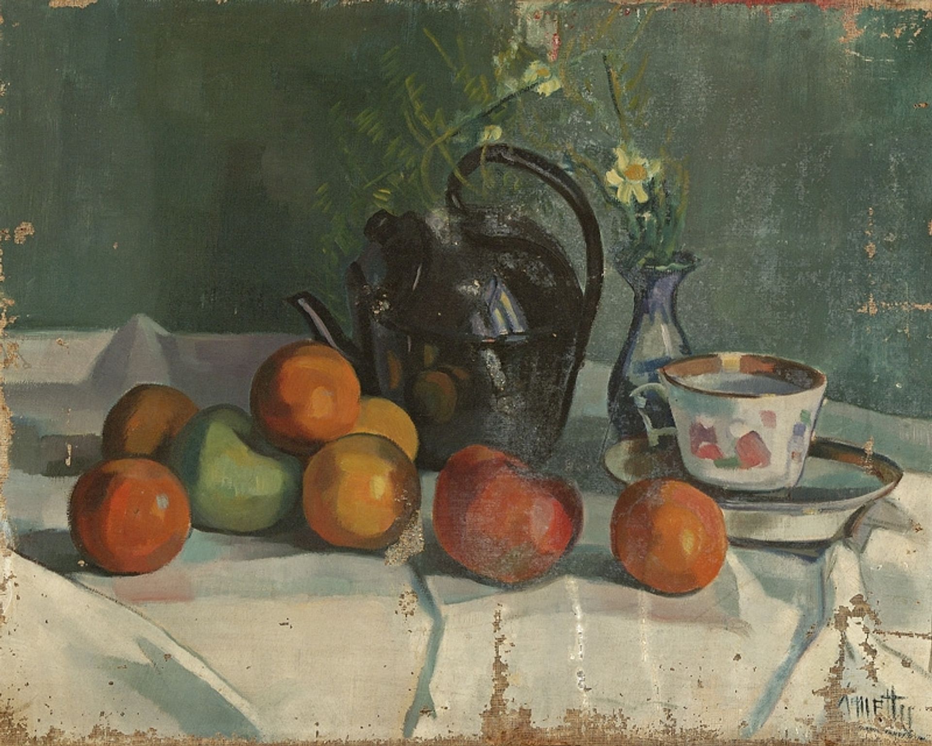 Still Life by Kmetty János