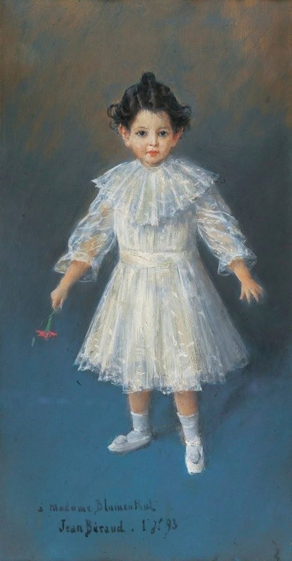Portrait of three-years-old Jacques Blumenthal by Jean Béraud