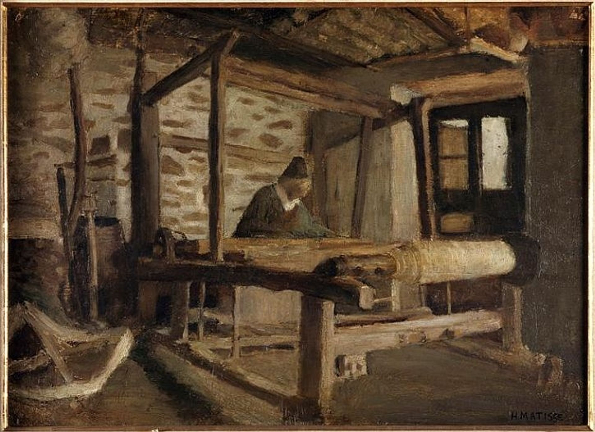 The Breton Weaver by Henri Matisse