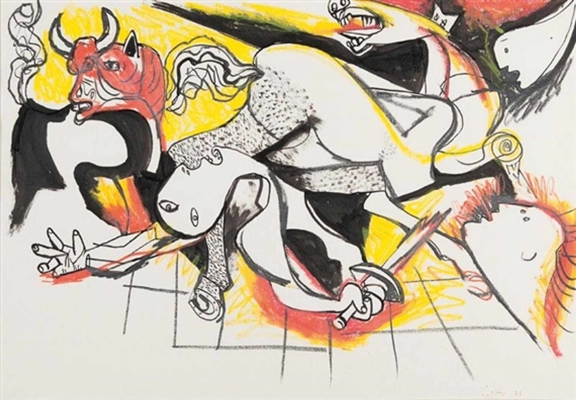 Da Guernica by Renato Guttuso