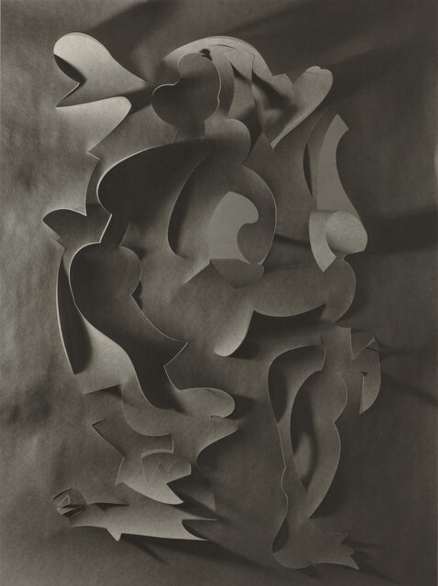 Cut Paper Drawing by Frederick Sommer
