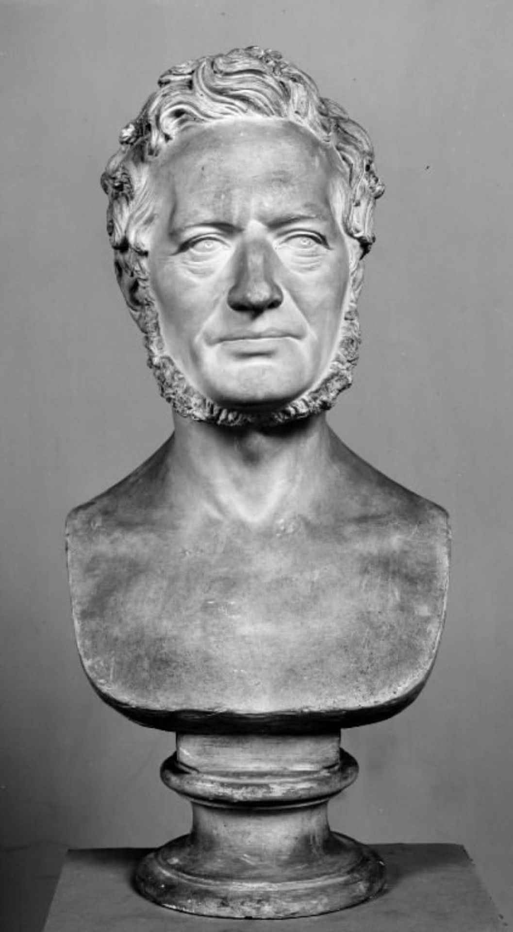 Historikeren, professor C.F. Allen by H.W. Bissen