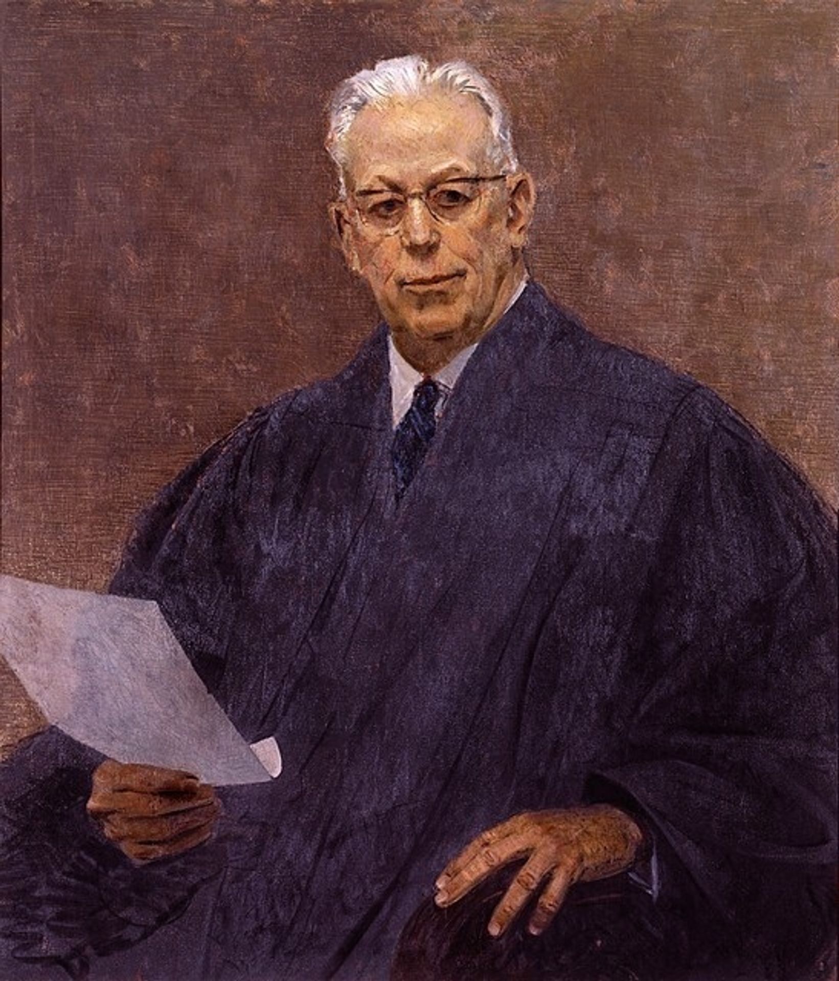 Earl Warren by Gardner Cox