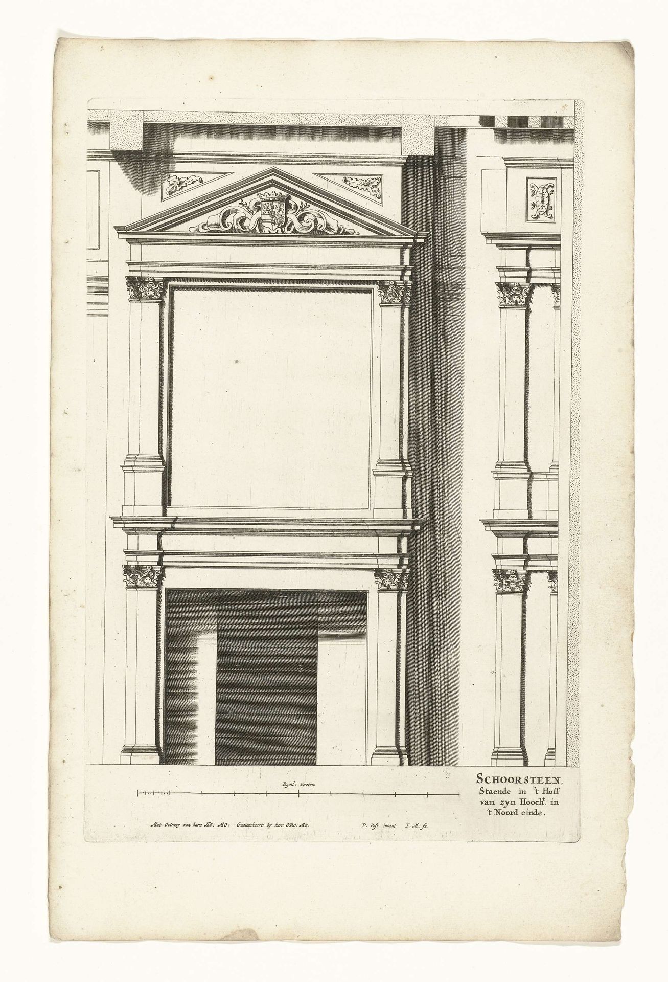 Onderboezem in Paleis Noordeinde by Jan Matthysz.