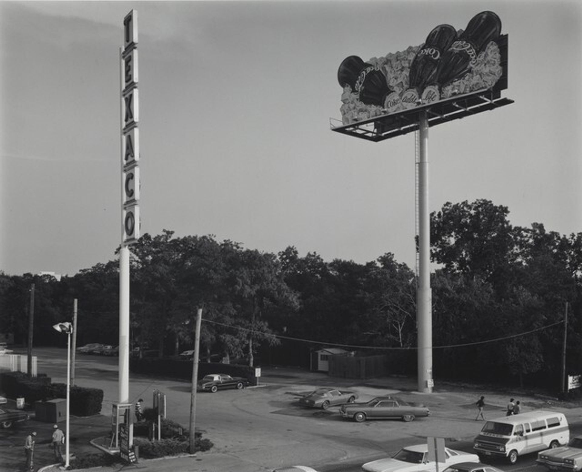 Signs near Freeway--Houston, Texas by Frank Gohlke