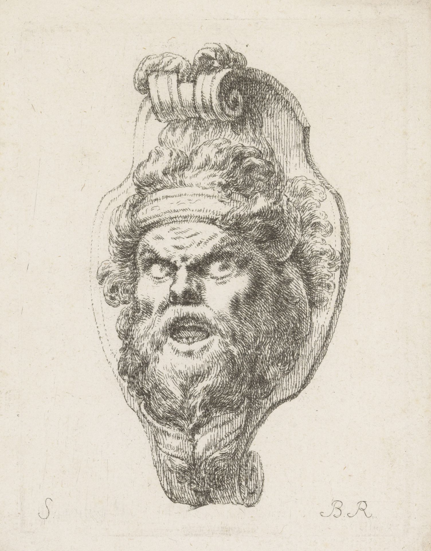 Gestorven krijger by Christian Bernhard Rode