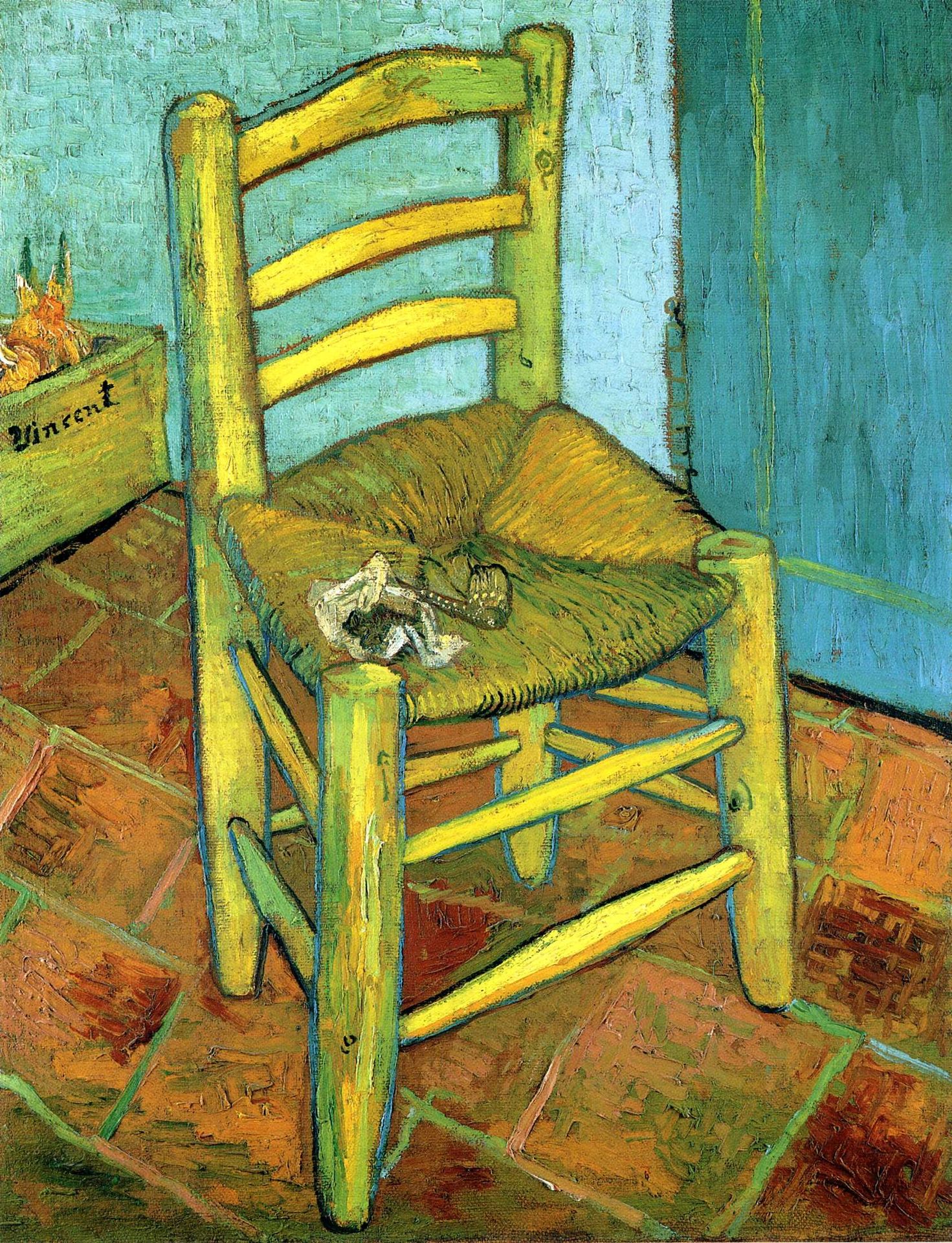 Van Gogh's Chair by Vincent van Gogh