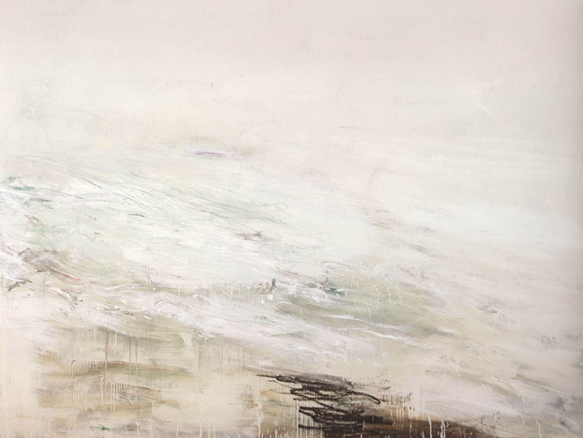 Hero and Leandro (A Painting in Four Parts) Part II by Cy Twombly