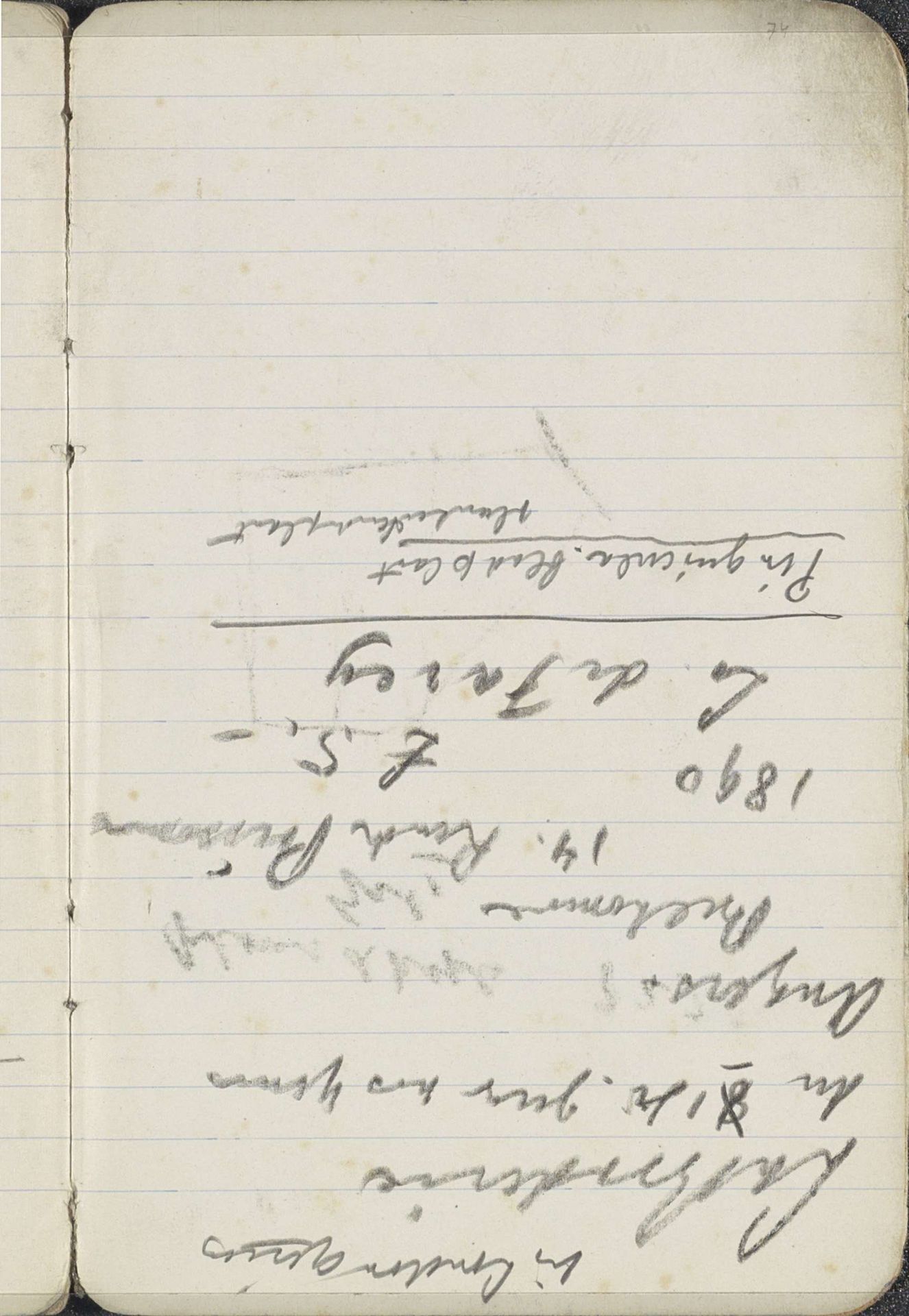 Annotaties by George Hendrik Breitner