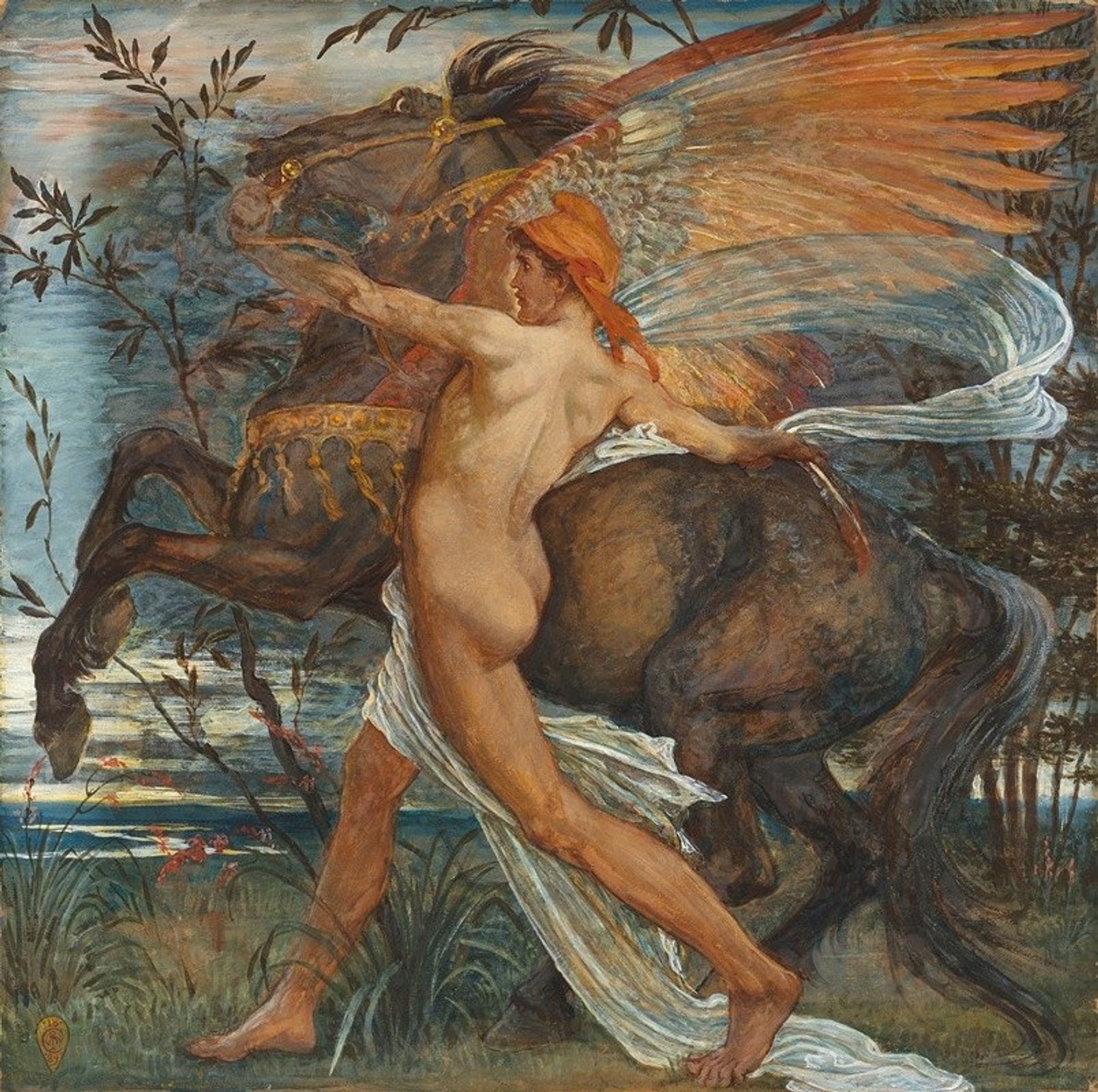 Pegasus by Walter Crane