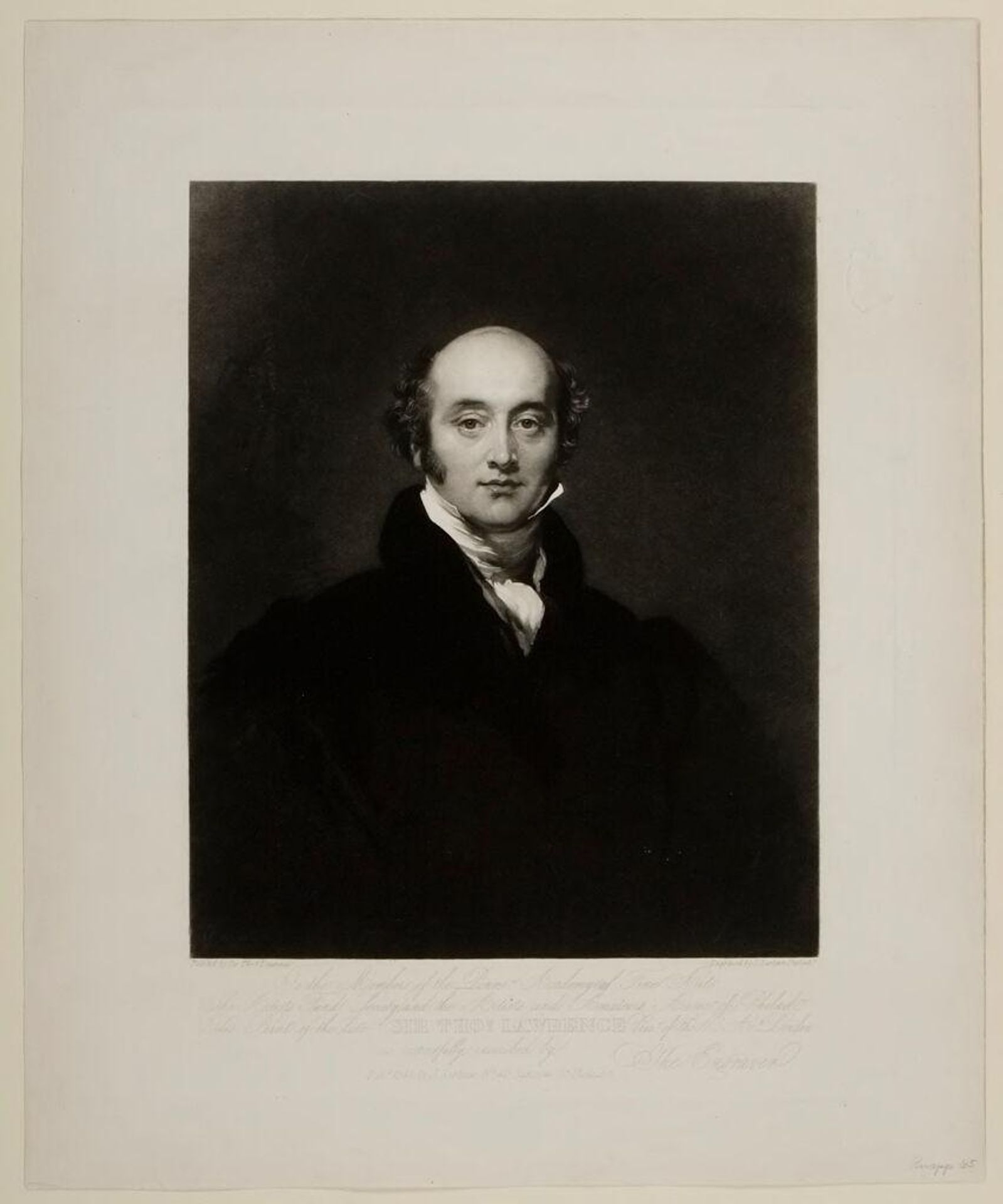 Sir Thomas Lawrence by John Sartain