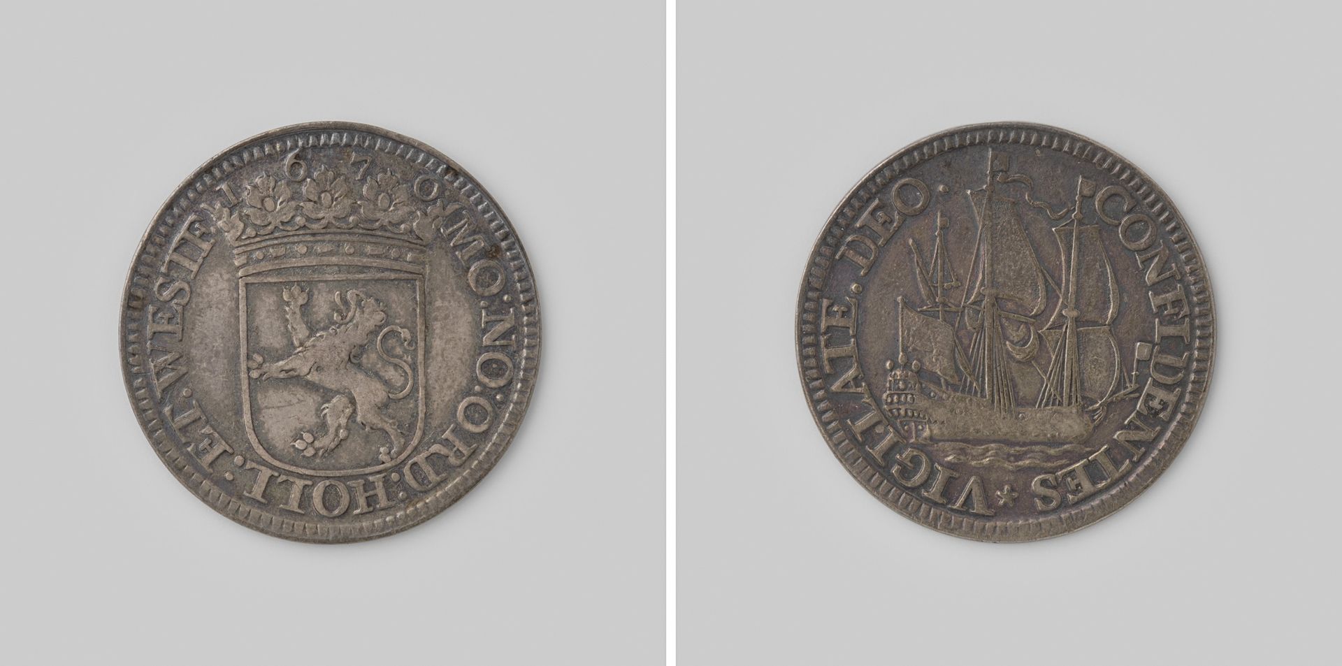 Hollandse scheepjesschelling, 1670 by Provincie Holland