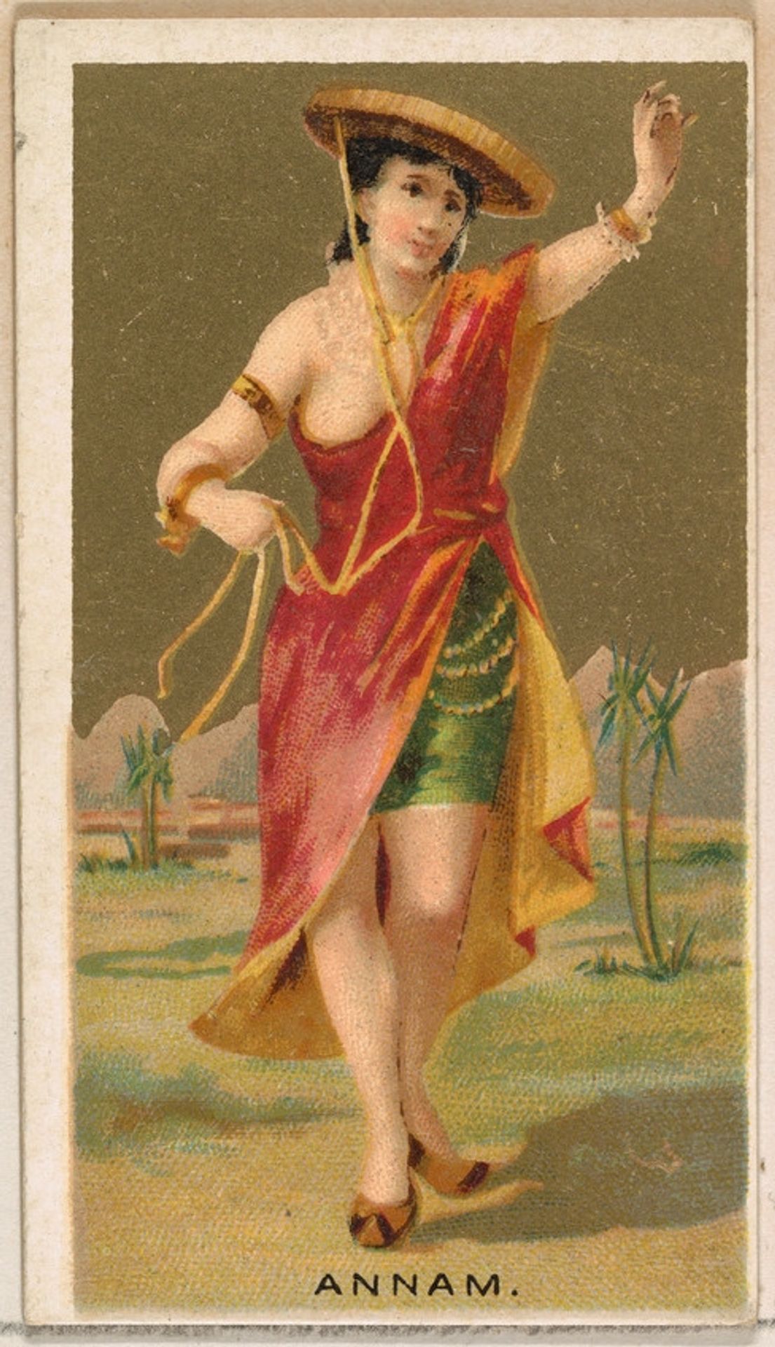 Annam, from the Dancing Girls of the World series (N185) issued by Wm. S. Kimball & Co. by William S. Kimball & Company