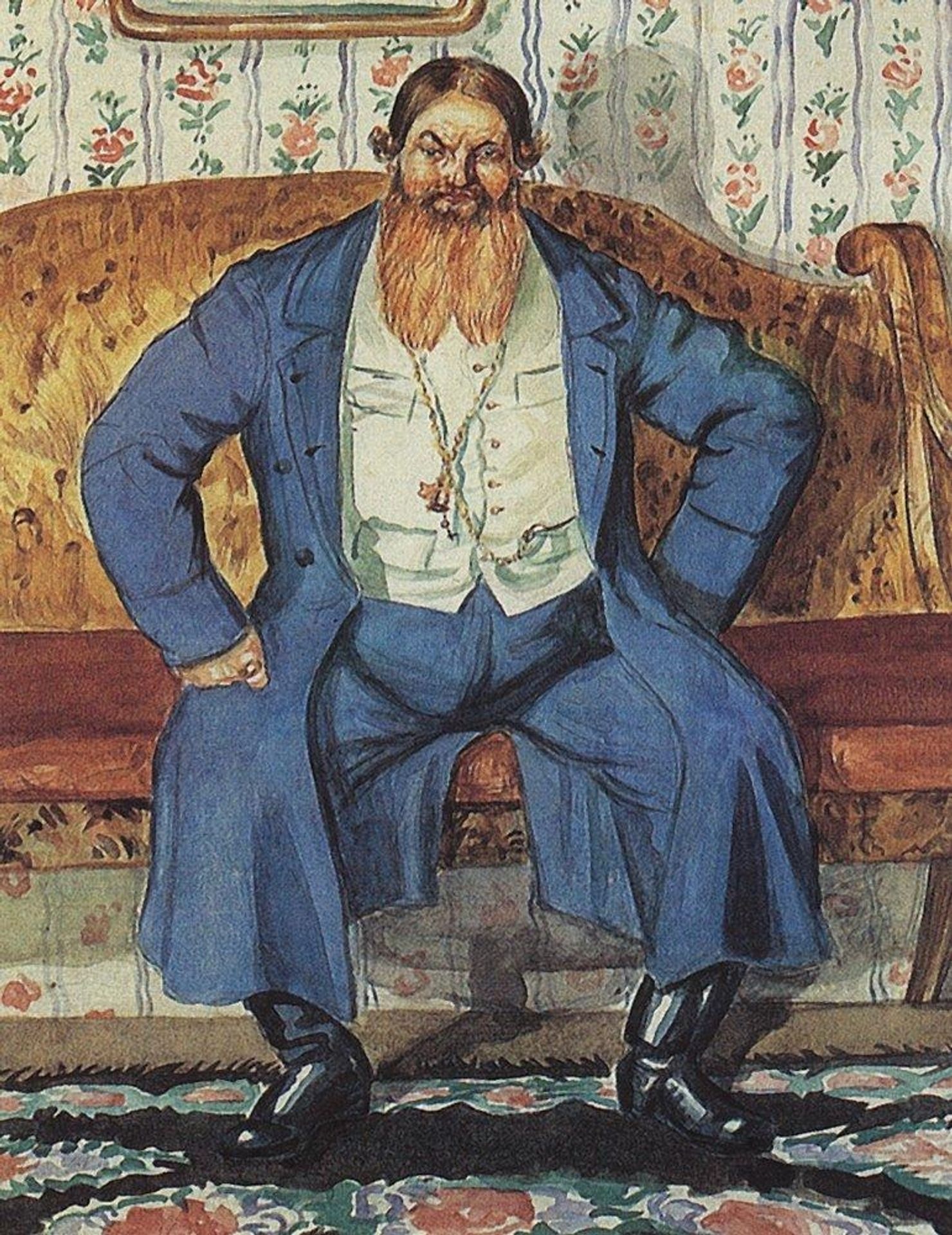 Merchant by Boris Kustodiev