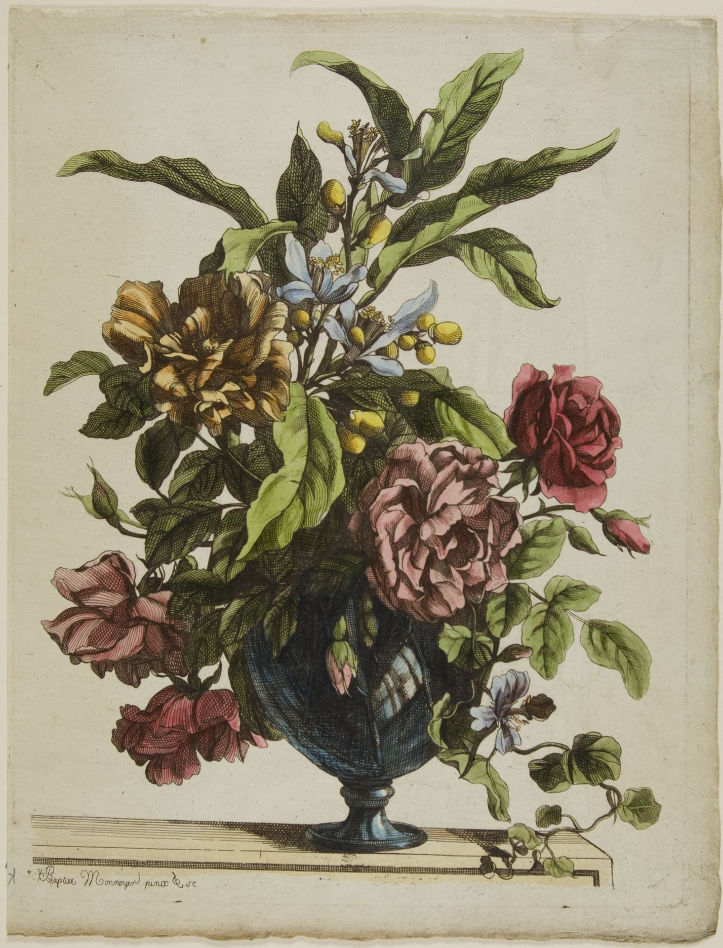 Vase of Flowers by Jean-Baptiste Monnoyer