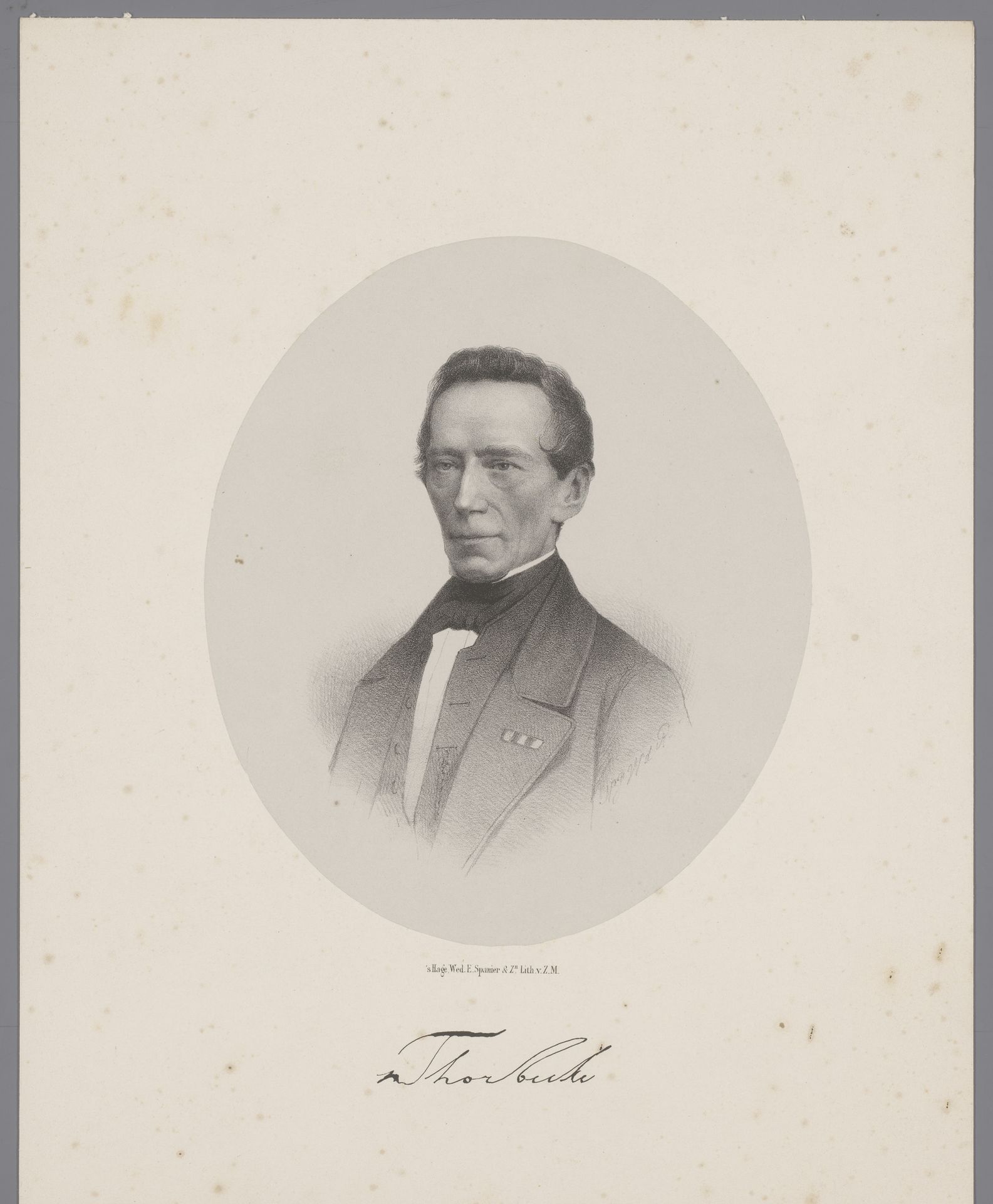 Thorbecke by Nicolaas Johannes Wilhelmus de Roode