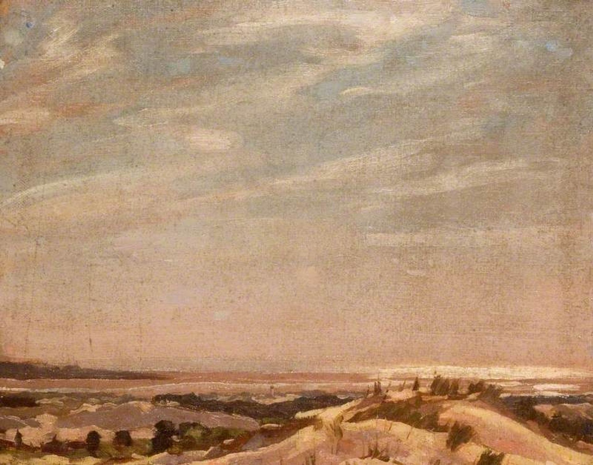 Small Dunes by Algernon Talmage