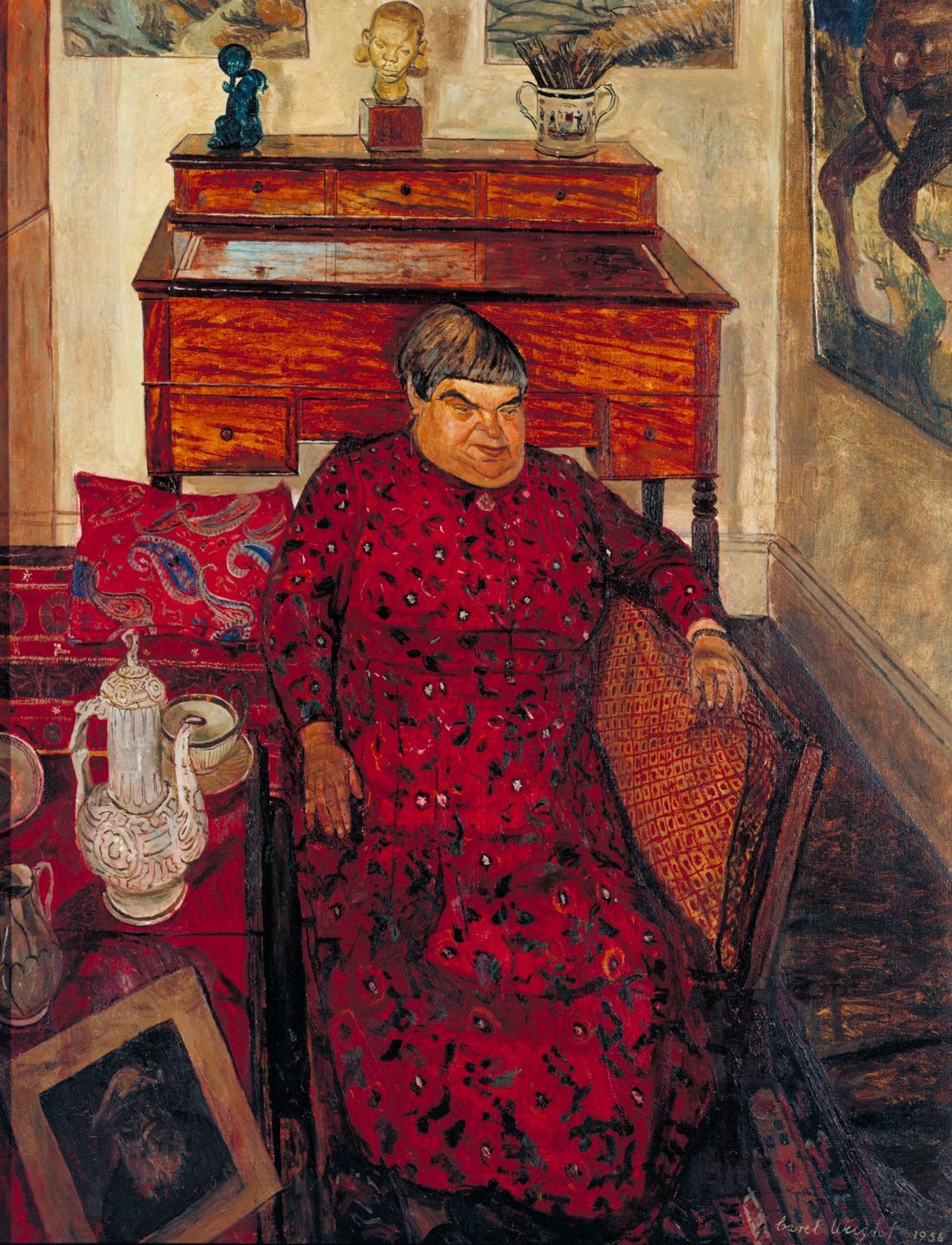 Miss Orovida Pissarro by  Carel Weight