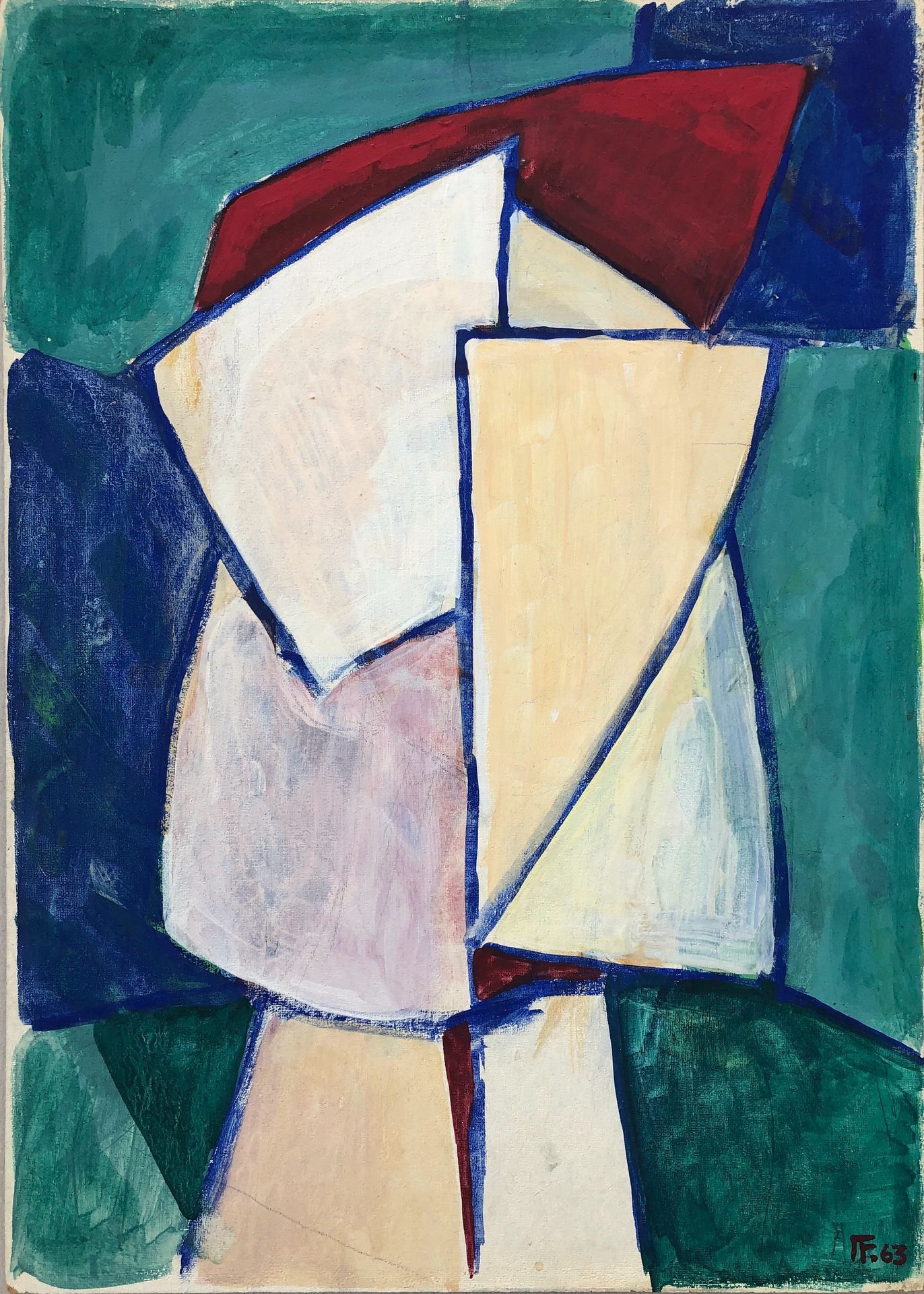 Abstract Composition by Hryhorii Havrylenko