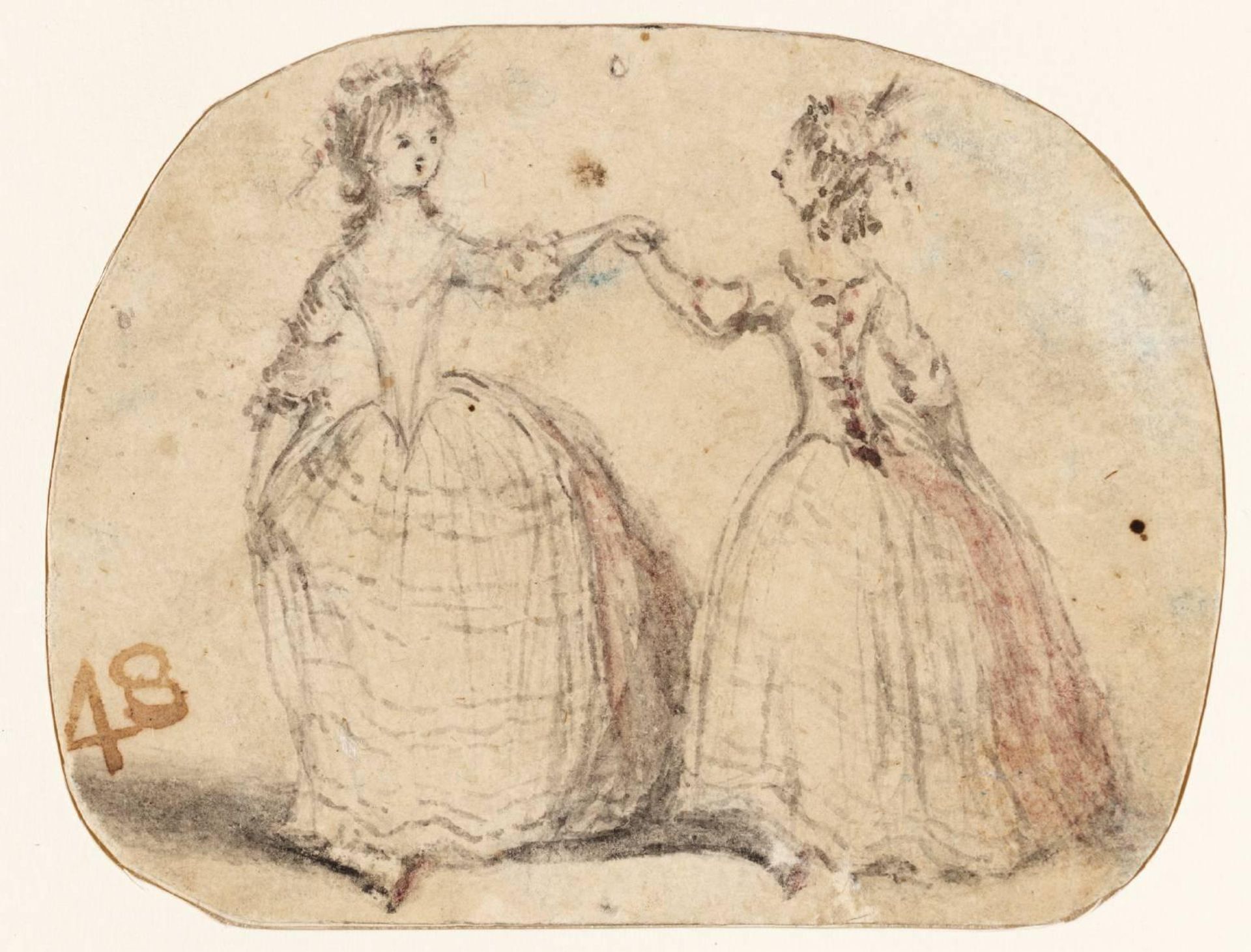 Two Girls Dancing by  Susanna Duncombe