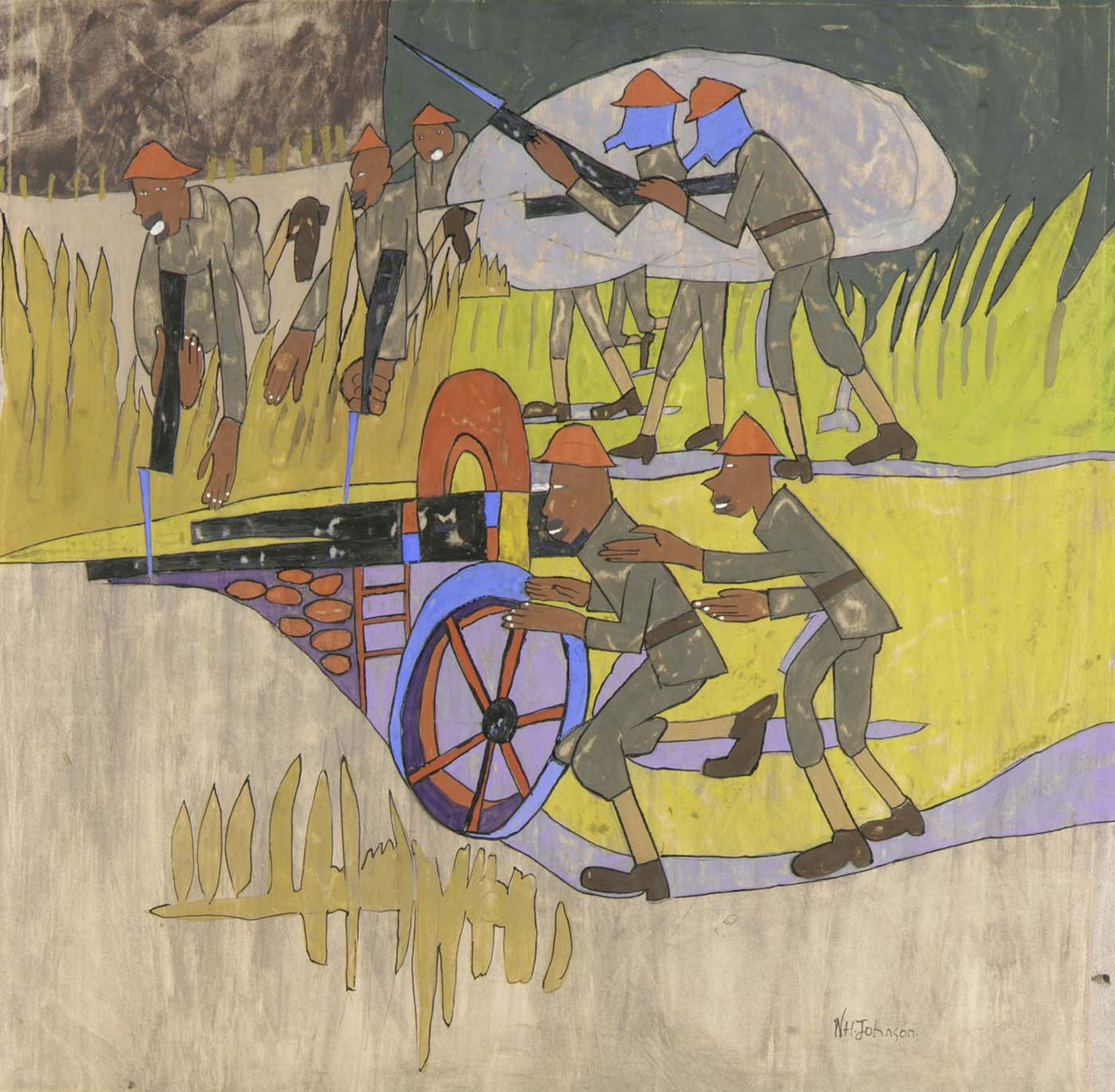 Get the War Going by William H. Johnson