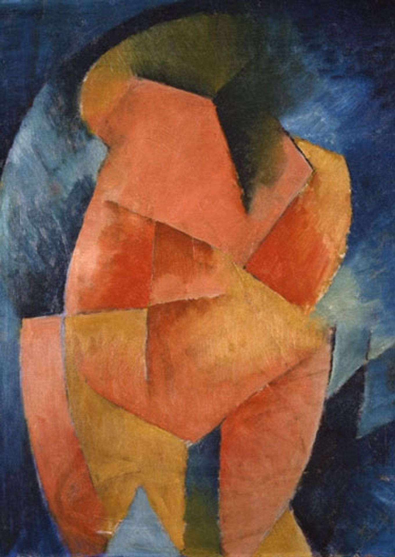Figure A (Geometrical Patterns) by Morton Schamberg