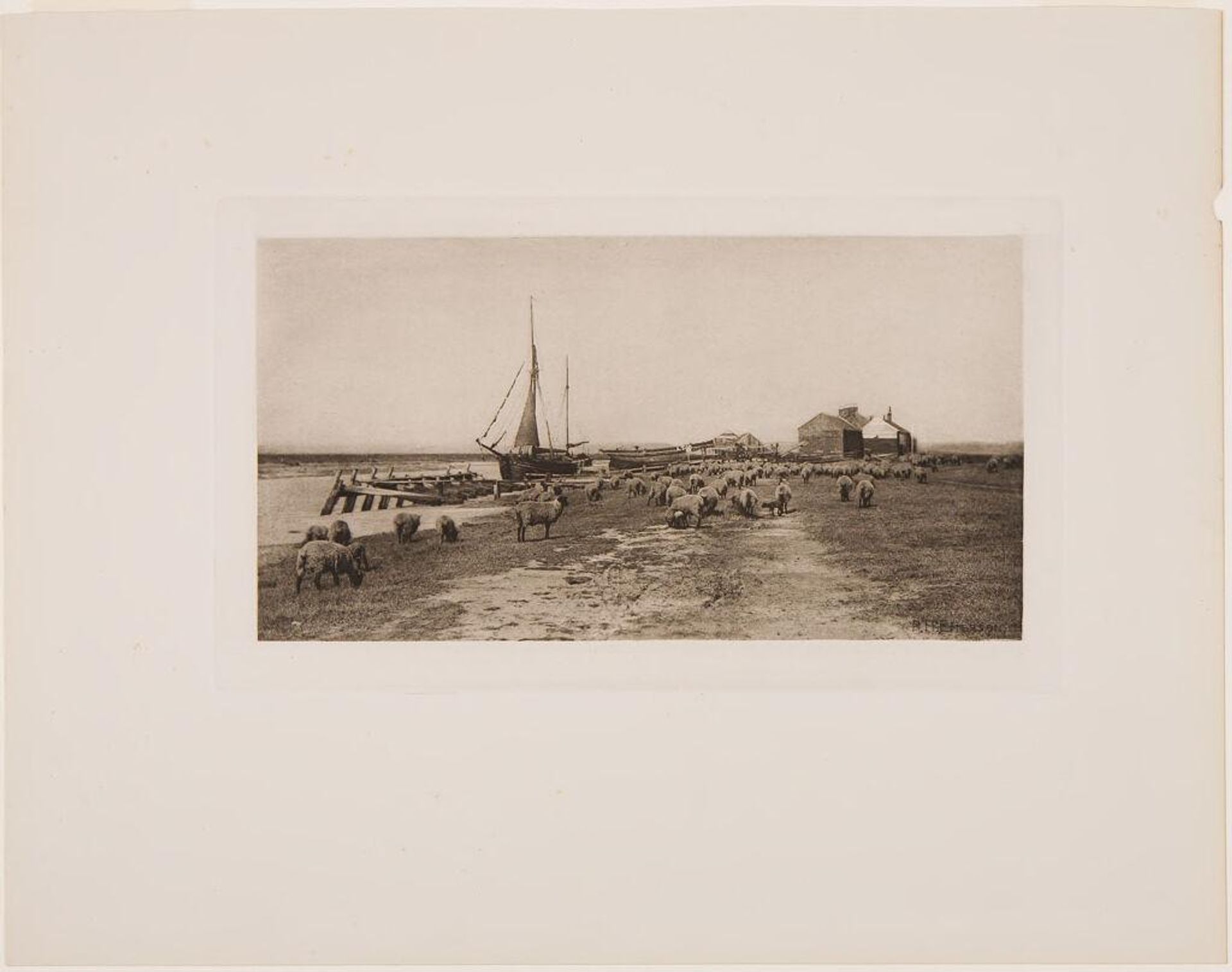 Blackshore, River Blythe (Suffolk) by Peter Henry Emerson