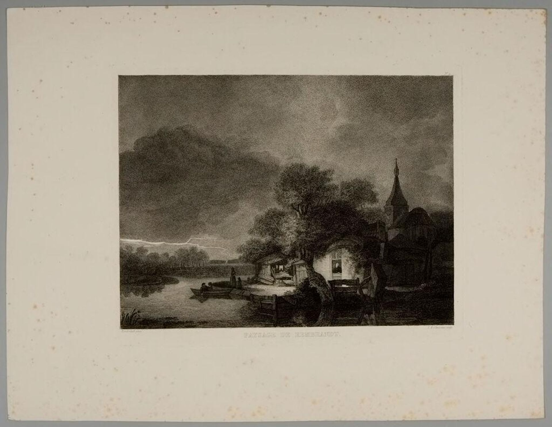 Paysage by Lambert Antoine Claessens